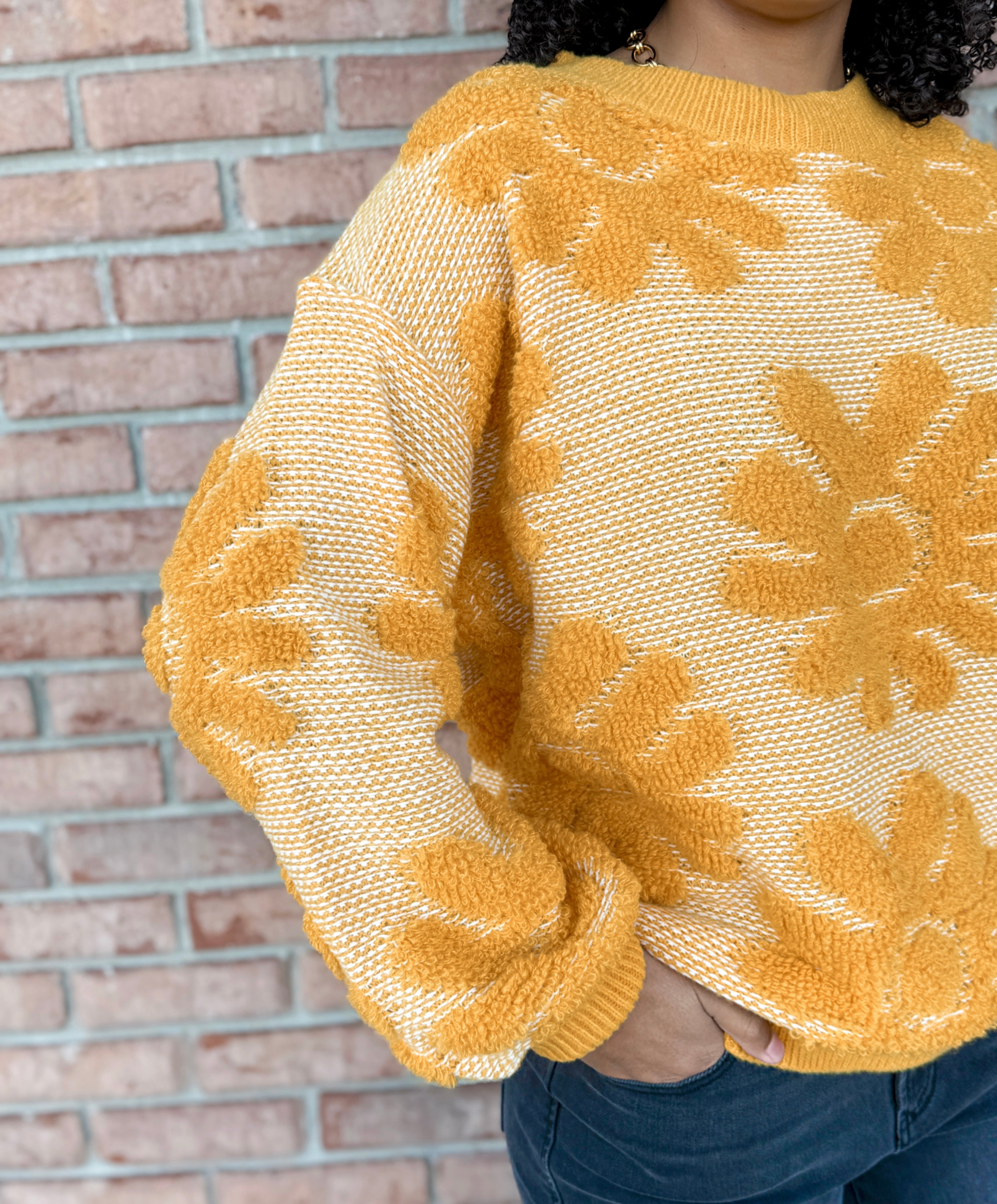 Sunbloom Sweater-140 Sweaters, Cardigans & Sweatshirts-Simply Stylish Boutique-Simply Stylish Boutique | Women’s & Kid’s Fashion | Paducah, KY