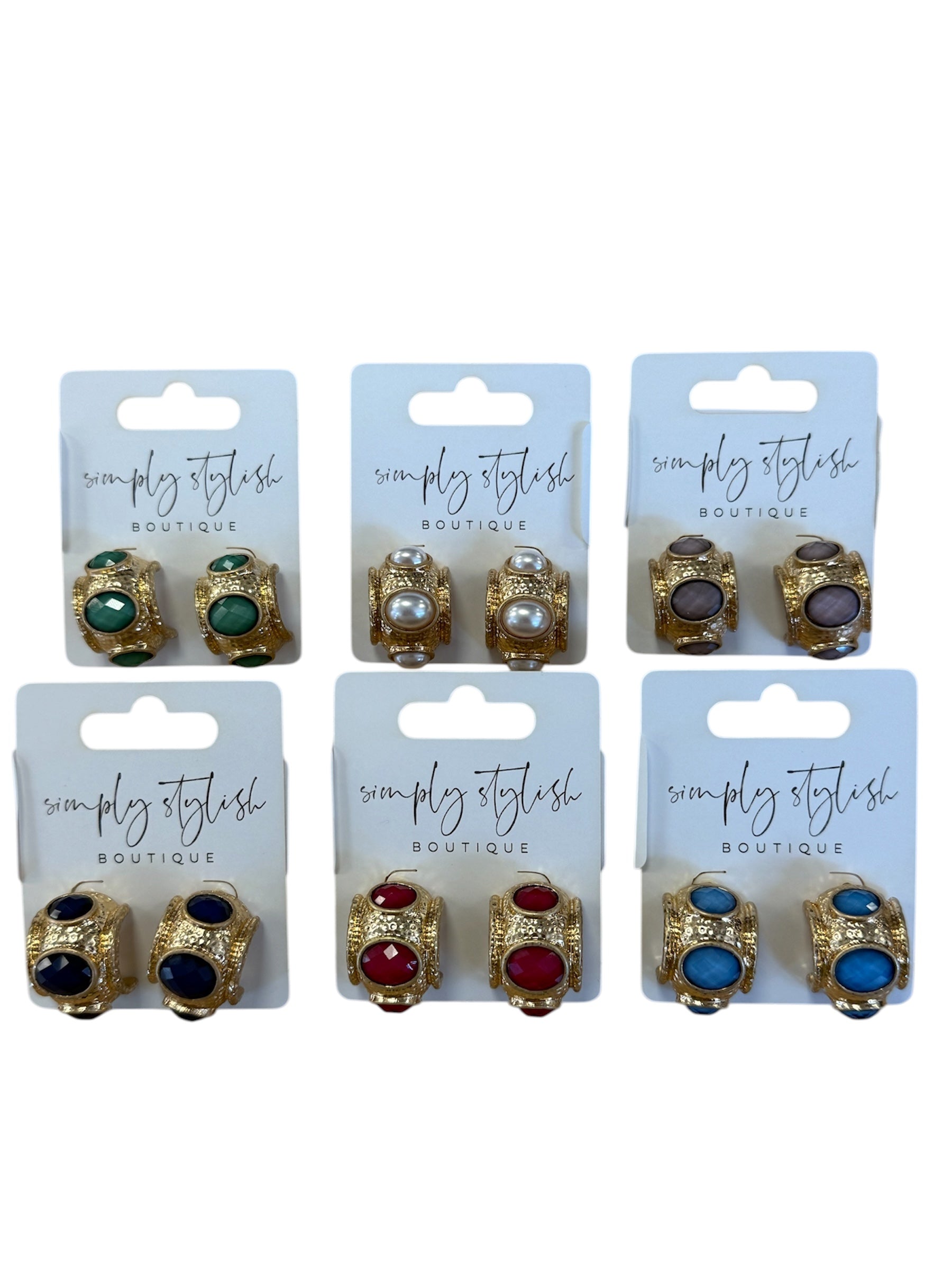 Cerulean Stone Earring-410 Jewelry-Simply Stylish Boutique-Simply Stylish Boutique | Women’s & Kid’s Fashion | Paducah, KY