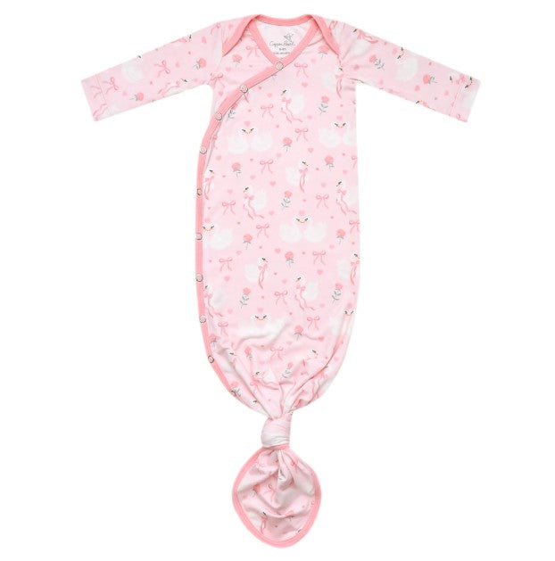 Adelia Knotted Gown-520 Baby & Kids Gifts-Simply Stylish Boutique-Simply Stylish Boutique | Women’s & Kid’s Fashion | Paducah, KY