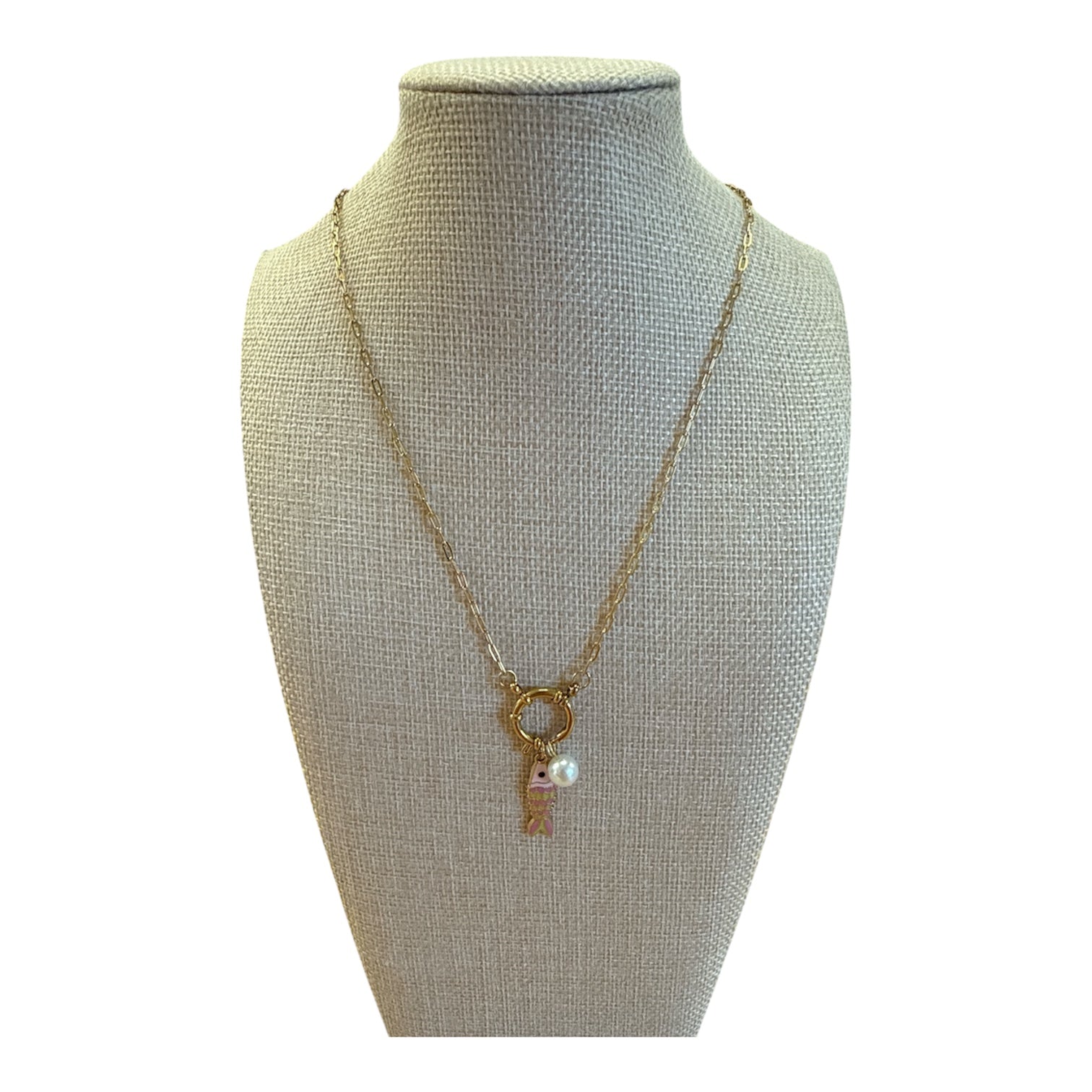 Harbor Charm Drop Necklace-410 Jewelry-Simply Stylish boutique-Simply Stylish Boutique | Women’s & Kid’s Fashion | Paducah, KY
