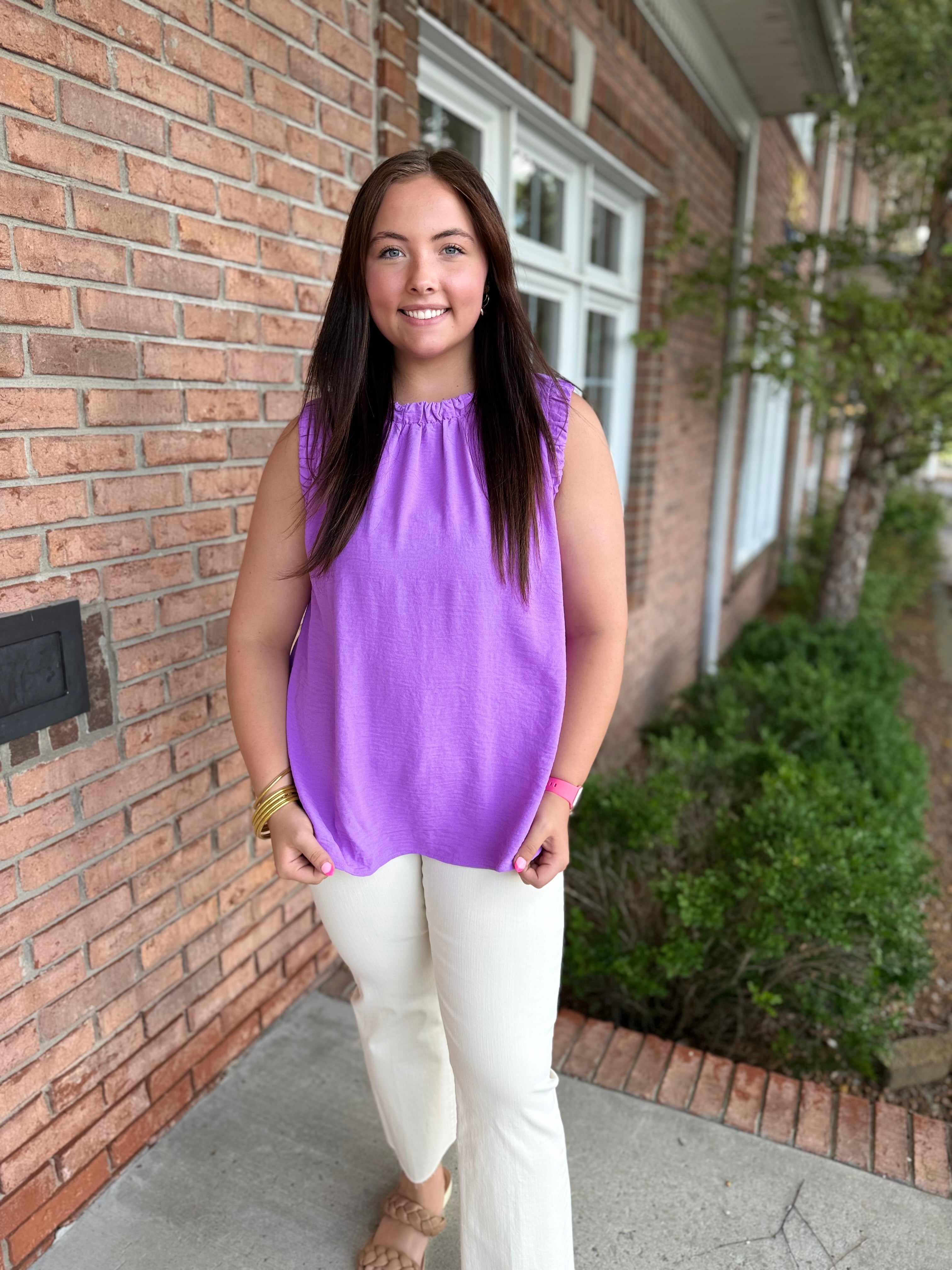 Grace Ruffle Top