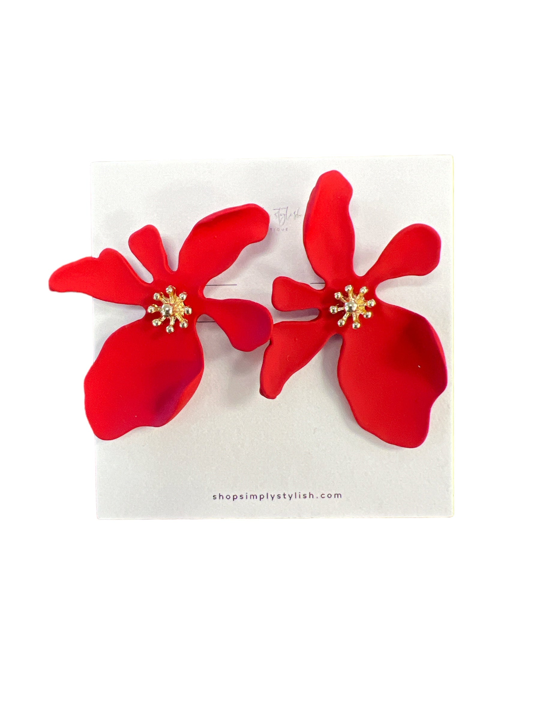 Flower Earring-410 Jewelry-Simply Stylish Boutique-Simply Stylish Boutique | Women’s & Kid’s Fashion | Paducah, KY
