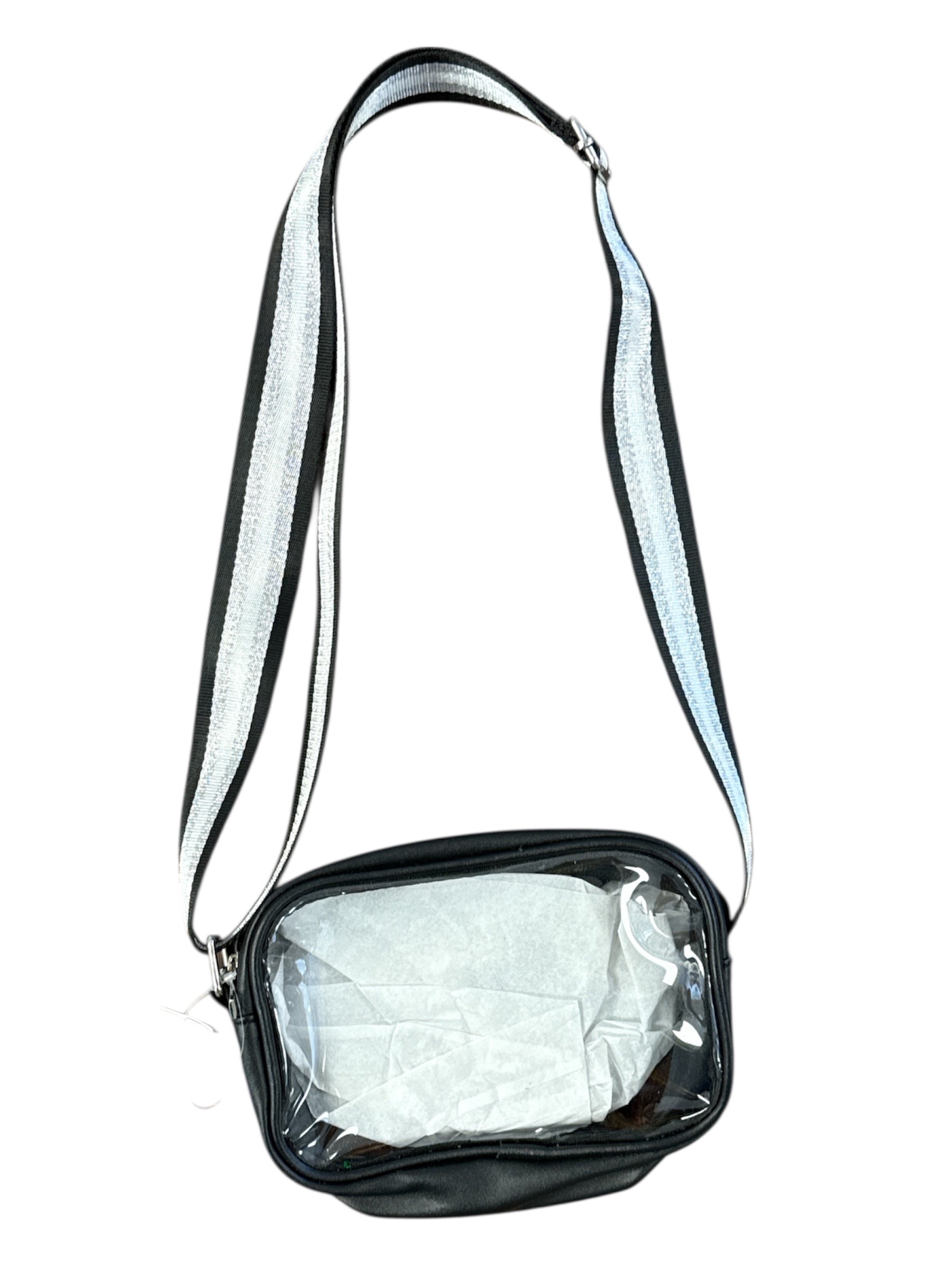 Clear Crossbody with Guitar Strap-420 Bags & Totes-Simply Stylish Boutique-Simply Stylish Boutique | Women’s & Kid’s Fashion | Paducah, KY
