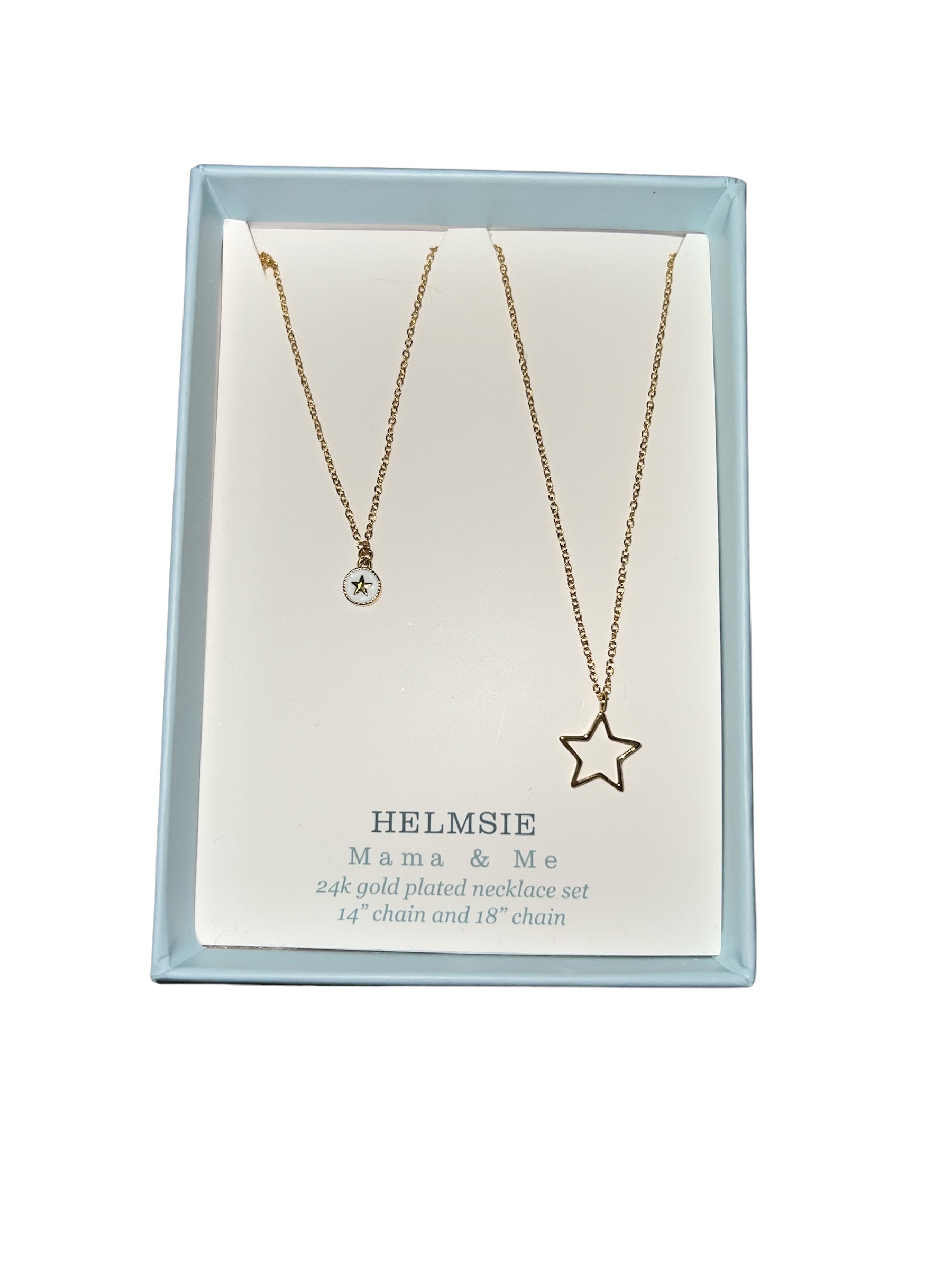 Mama & Me Star Necklace Set-410 Jewelry-helmsie-Simply Stylish Boutique | Women’s & Kid’s Fashion | Paducah, KY
