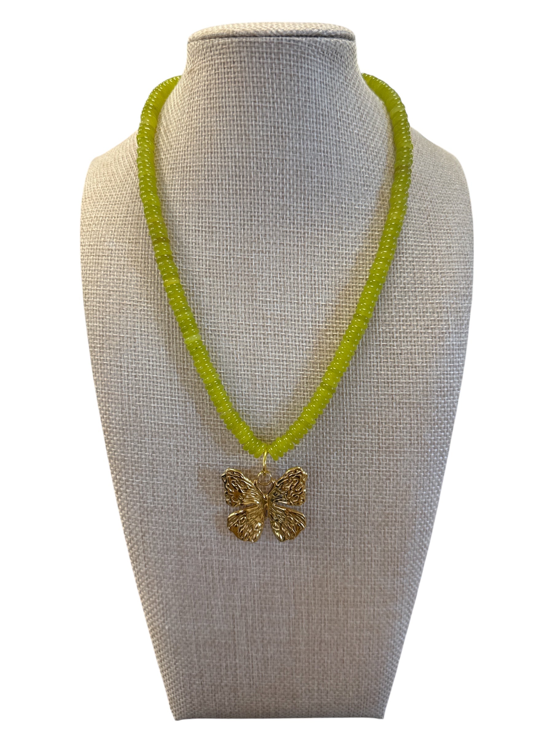 Garden Glow Butterfly Necklace-410 Jewelry-Simply Stylish Boutique-Simply Stylish Boutique | Women’s & Kid’s Fashion | Paducah, KY