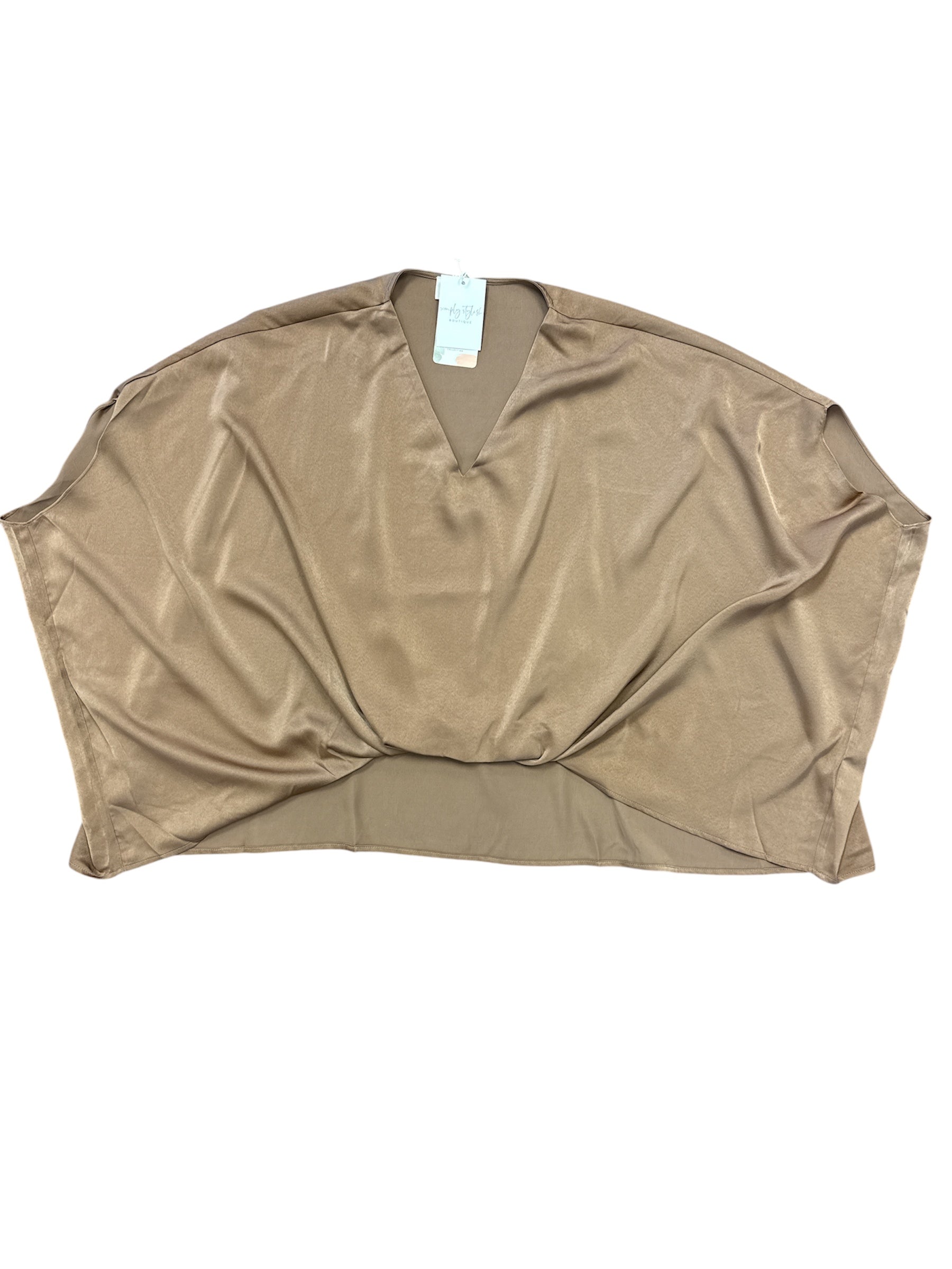 Copper Cascade Top-130 Dressy Tops & Blouses-Simply Stylish Boutique-Simply Stylish Boutique | Women’s & Kid’s Fashion | Paducah, KY