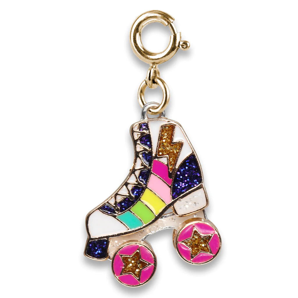 Rainbow Rollerskate Charm-520 Baby & Kids Gifts-Simply Stylish Boutique-Simply Stylish Boutique | Women’s & Kid’s Fashion | Paducah, KY