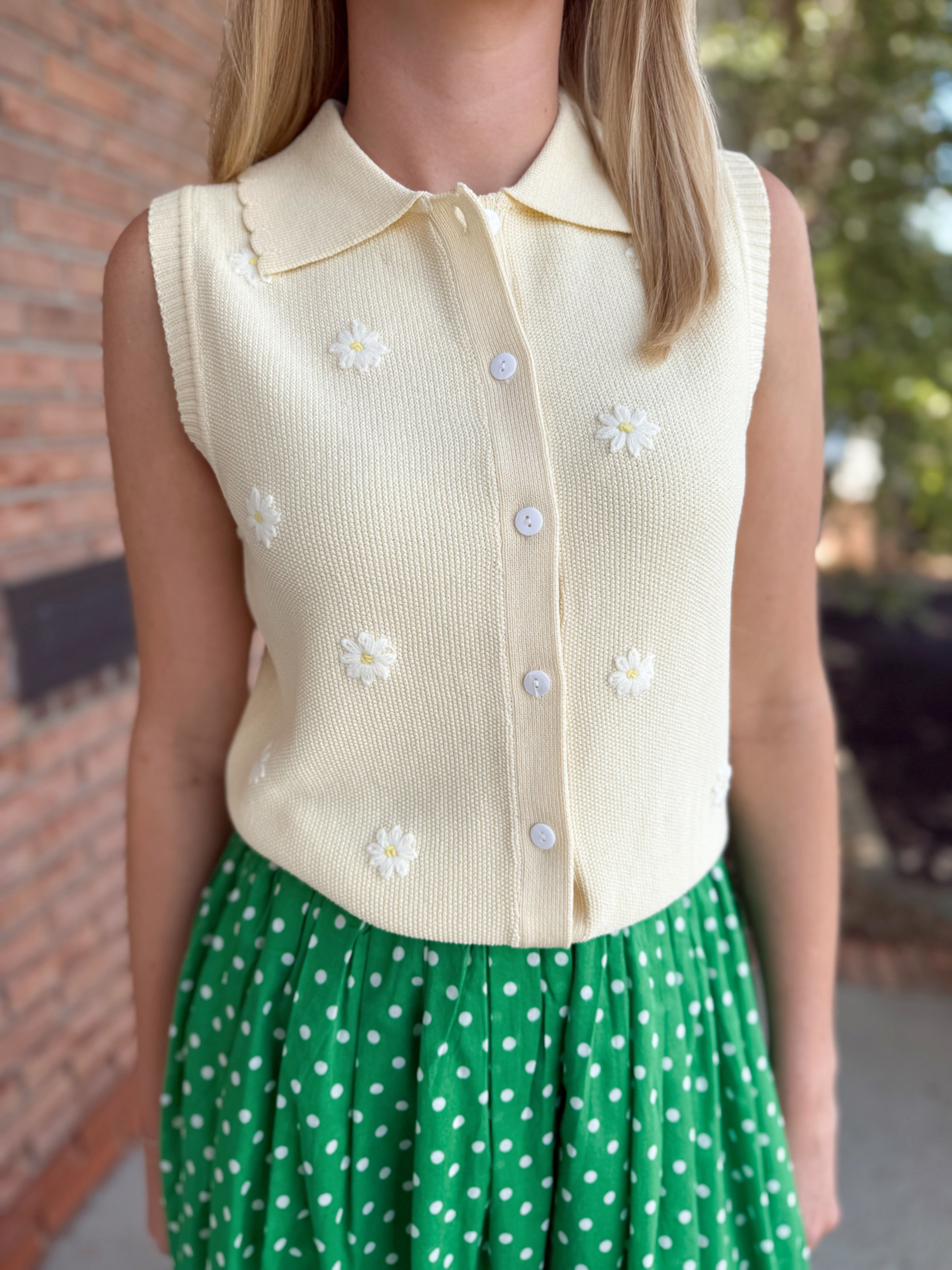 Honey Bloom Knit Top