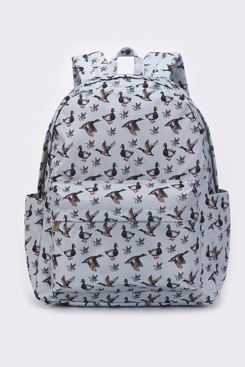 Duck Printed Backpack-520 Baby & Kids Gifts-sassy kids palace-Simply Stylish Boutique | Women’s & Kid’s Fashion | Paducah, KY