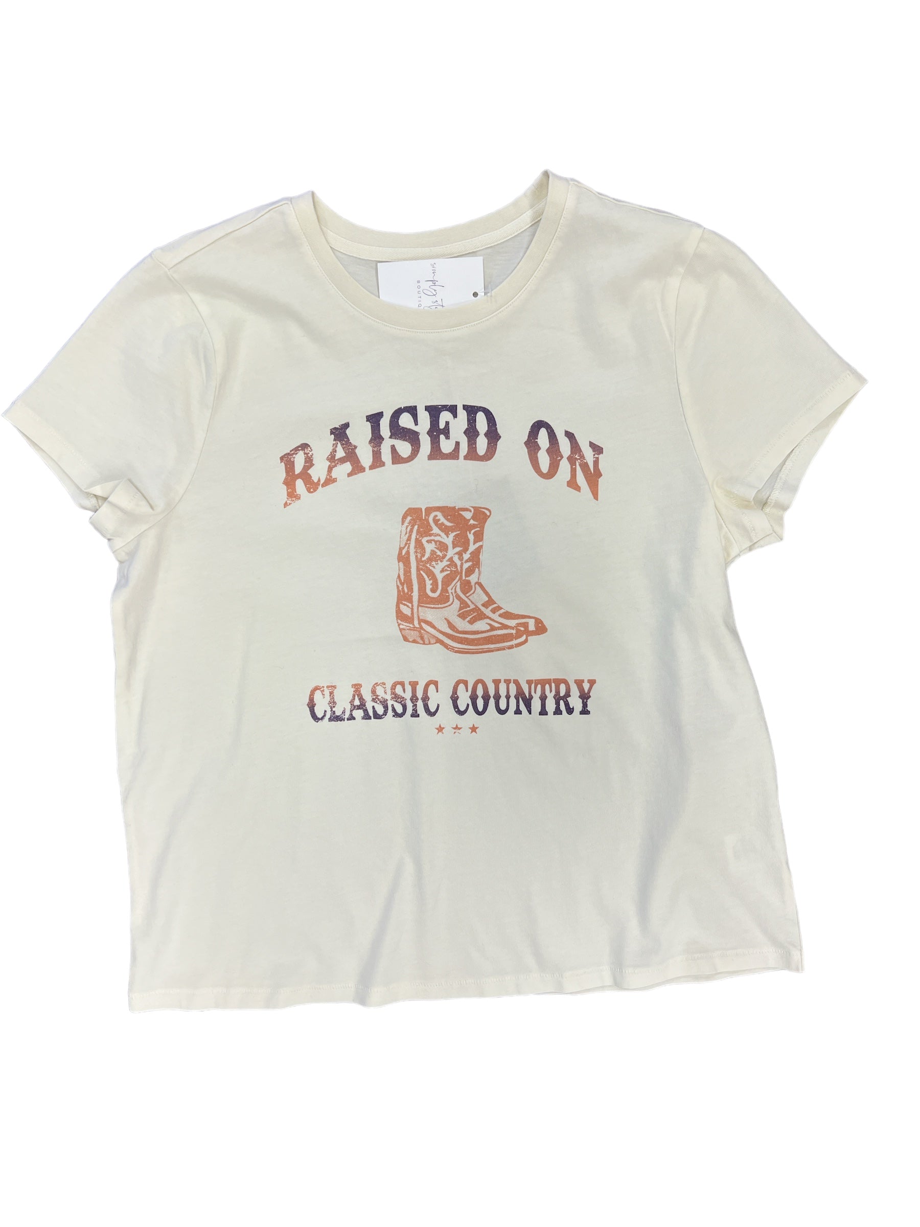 Classic Country Tee-120 Casual Tops & Tees-Simply Stylish Boutique-Simply Stylish Boutique | Women’s & Kid’s Fashion | Paducah, KY