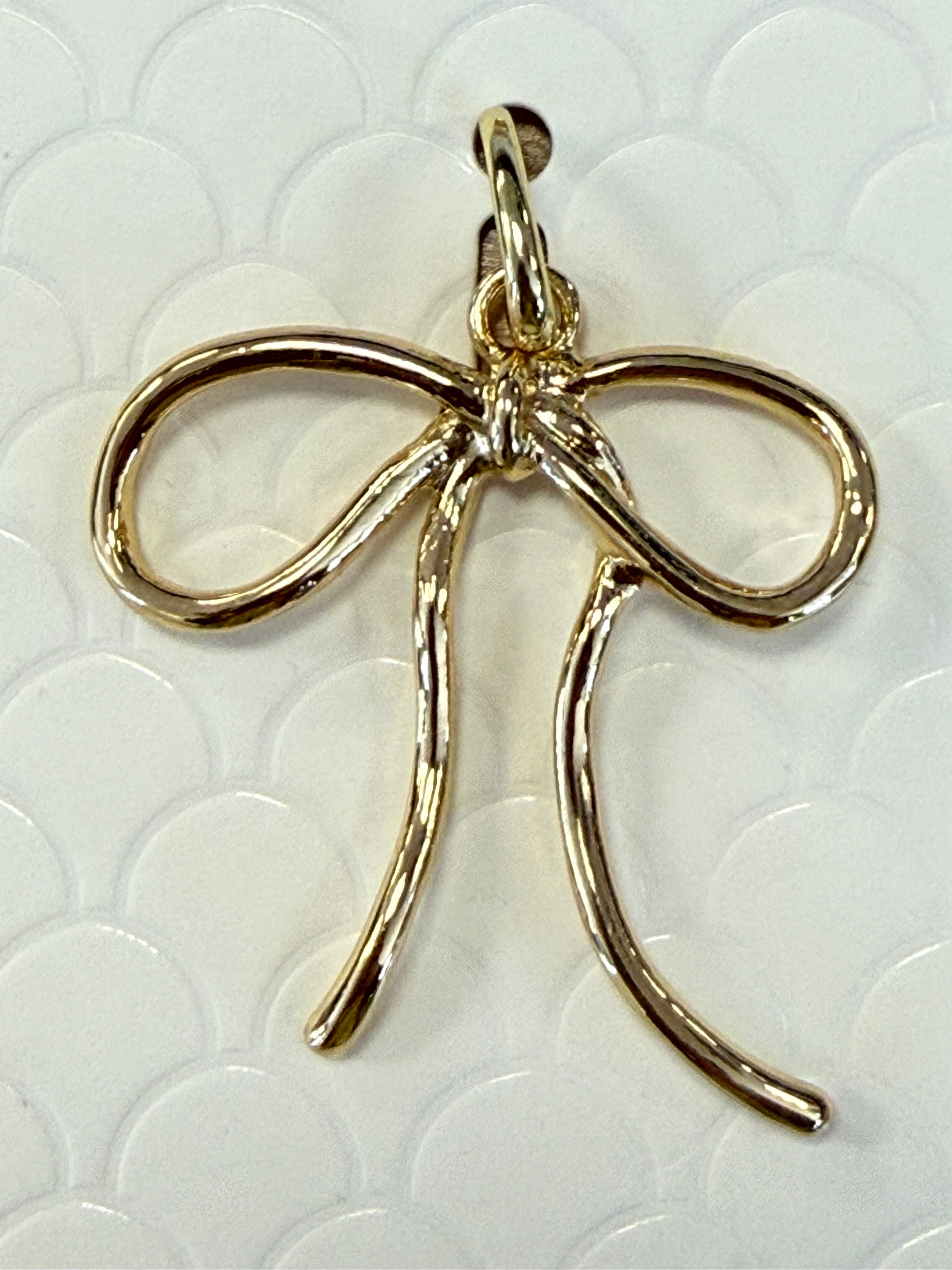 Bow Pendant-410 Jewelry-Simply Stylish Boutique-Simply Stylish Boutique | Women’s & Kid’s Fashion | Paducah, KY