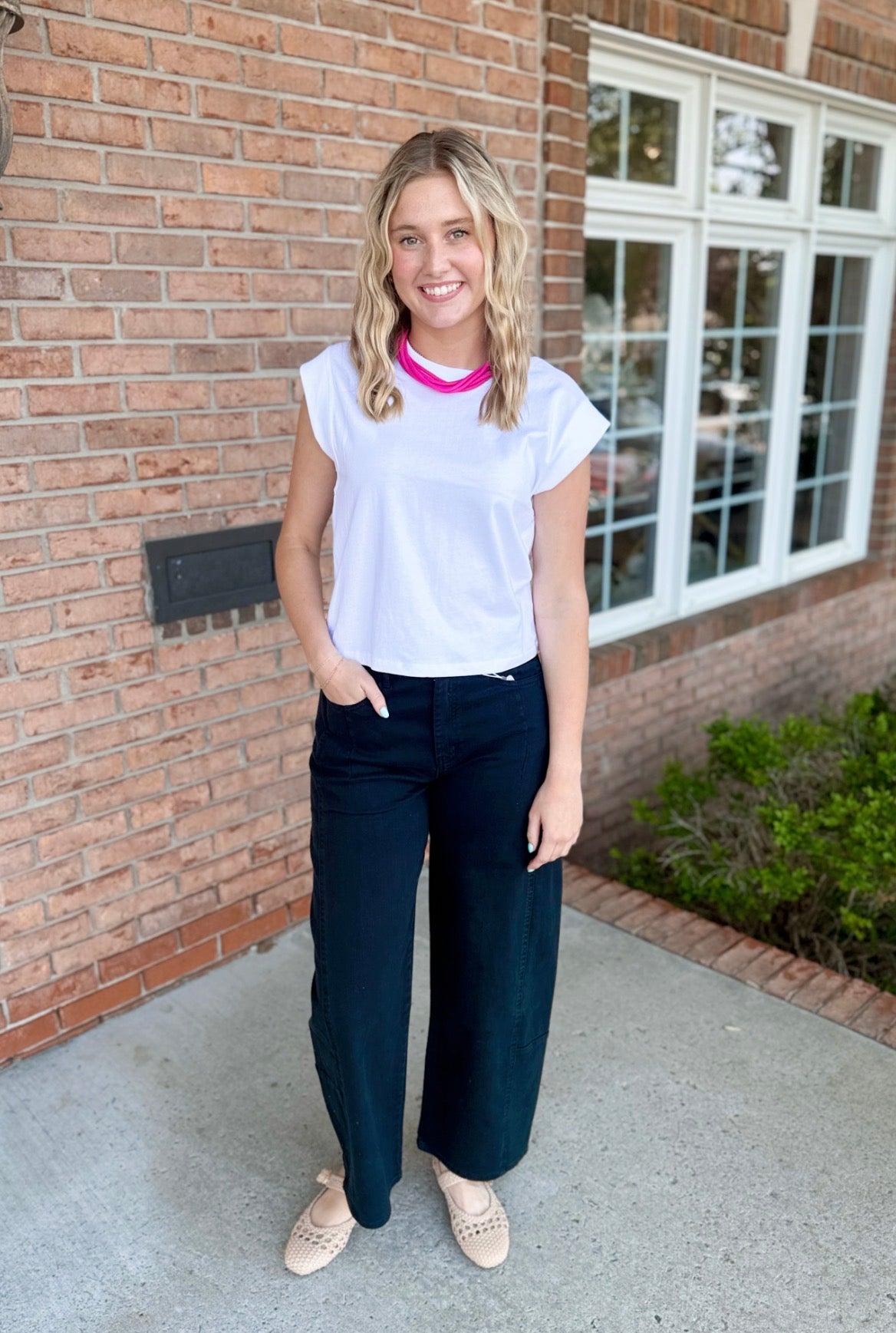 Camino Cotton Jersey Tee-120 Casual Tops & Tees-Simply Stylish Boutique-Simply Stylish Boutique | Women’s & Kid’s Fashion | Paducah, KY