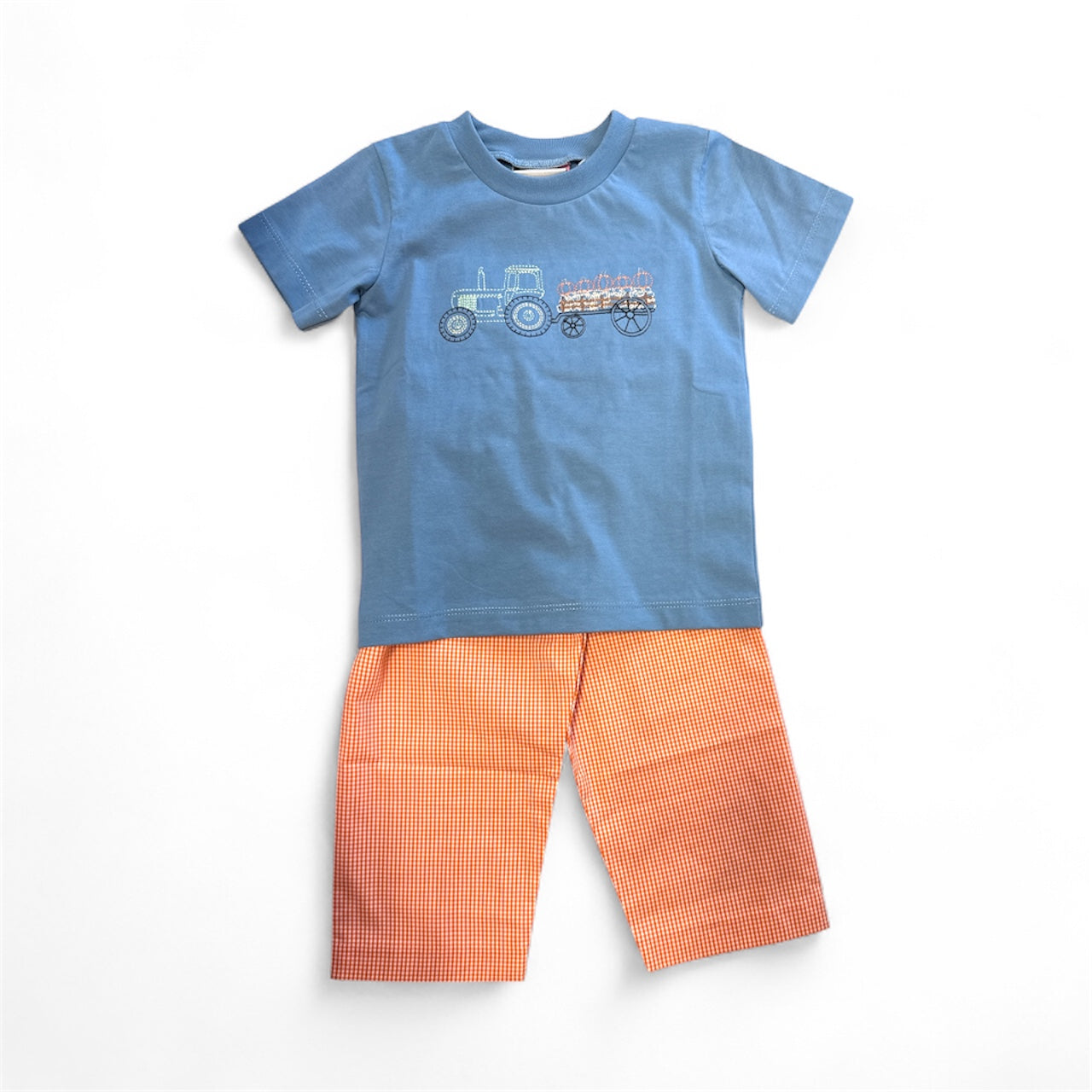 Pumpkin Picking Boys Set-520 Baby & Kids Gifts-Simply Stylish Boutique-Simply Stylish Boutique | Women’s & Kid’s Fashion | Paducah, KY
