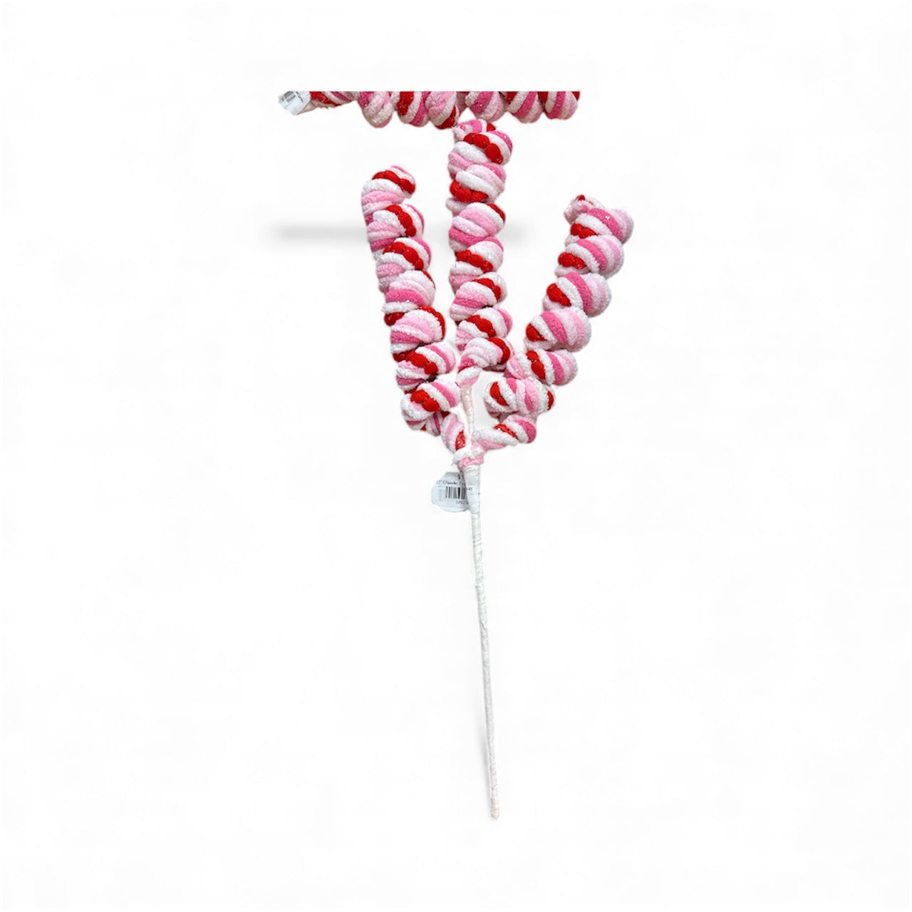 21" Chenille Frosting Swirl Spray-540 Holiday/Seasonal-Simply Stylish Boutique-Simply Stylish Boutique | Women’s & Kid’s Fashion | Paducah, KY