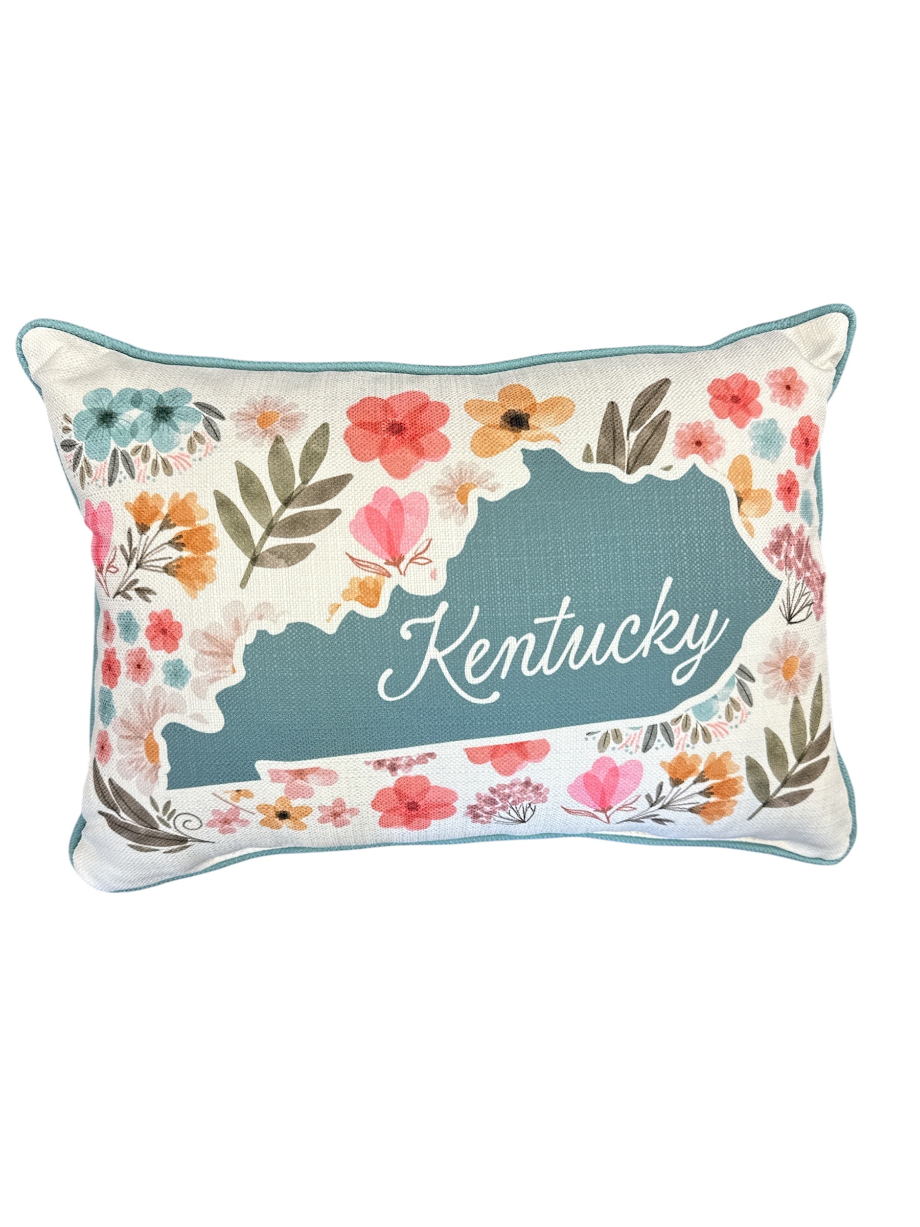 Spring Flower State Pillow-510 General Gifts-Simply Stylish Boutique-Simply Stylish Boutique | Women’s & Kid’s Fashion | Paducah, KY
