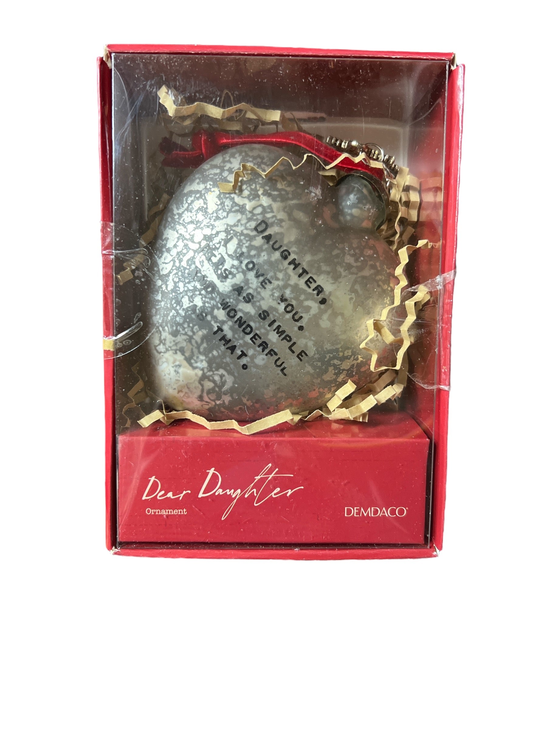 Dear You Ornament _ Daughter-540 Holiday/Seasonal-Simply Stylish Boutique-Simply Stylish Boutique | Women’s & Kid’s Fashion | Paducah, KY