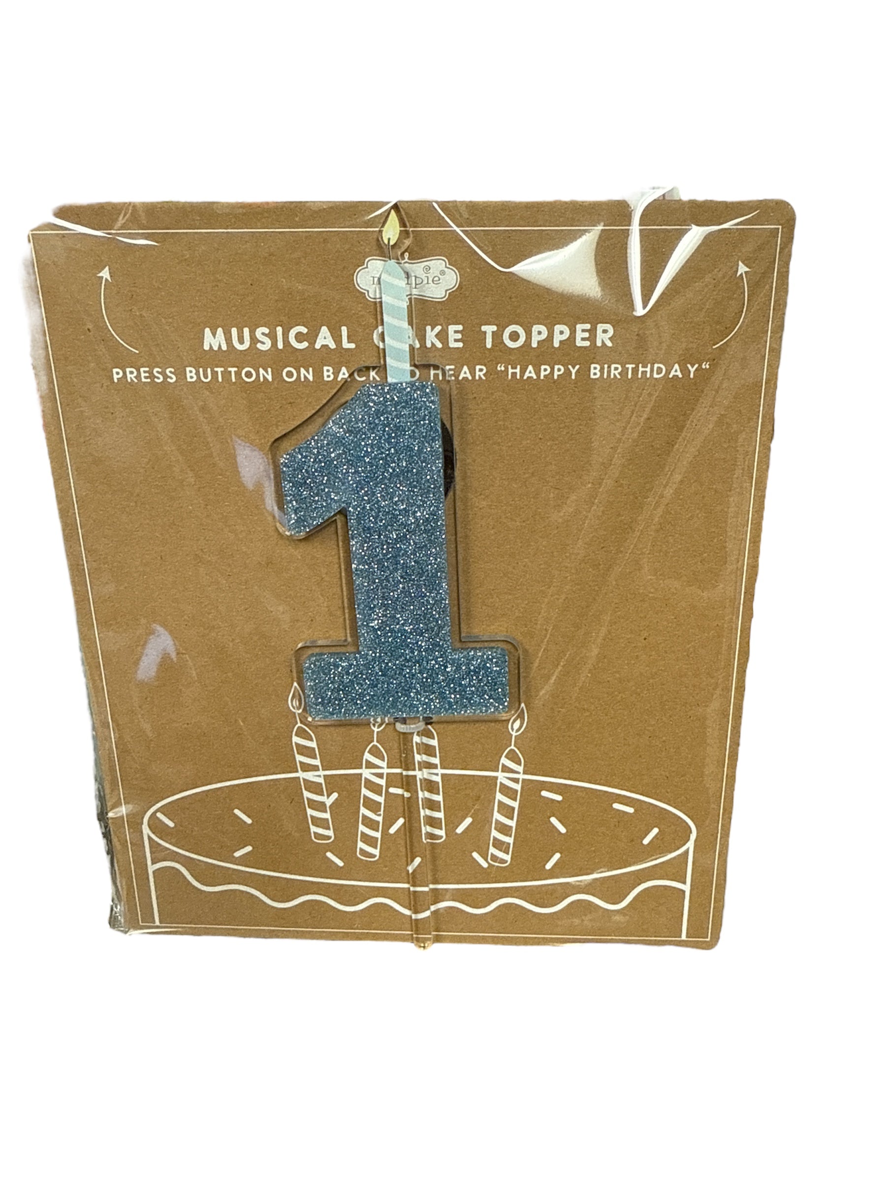 Musical Cake Topper-520 Baby & Kids Gifts-Simply Stylish Boutique-Simply Stylish Boutique | Women’s & Kid’s Fashion | Paducah, KY
