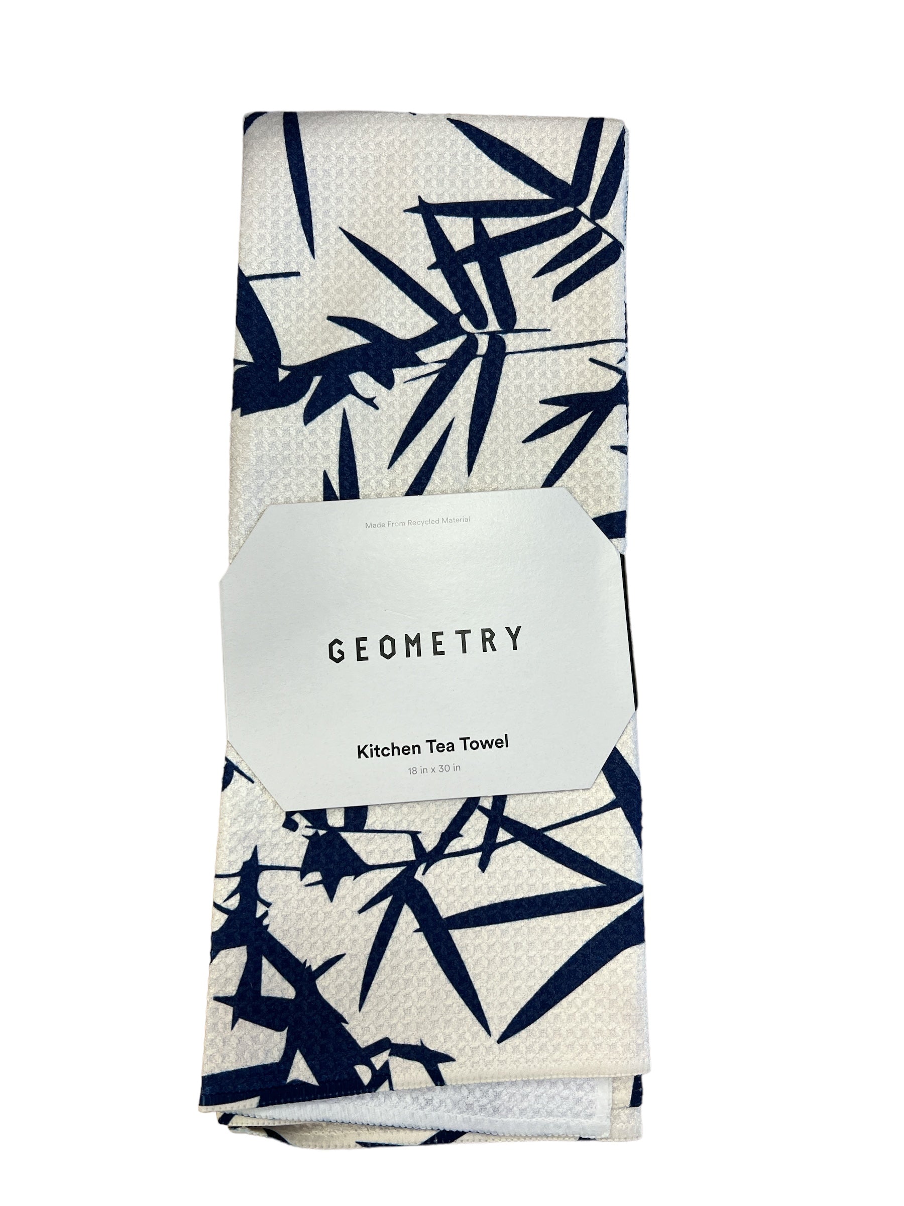 Blue Leaf Tea Towel-510 General Gifts-Geometry-Simply Stylish Boutique | Women’s & Kid’s Fashion | Paducah, KY