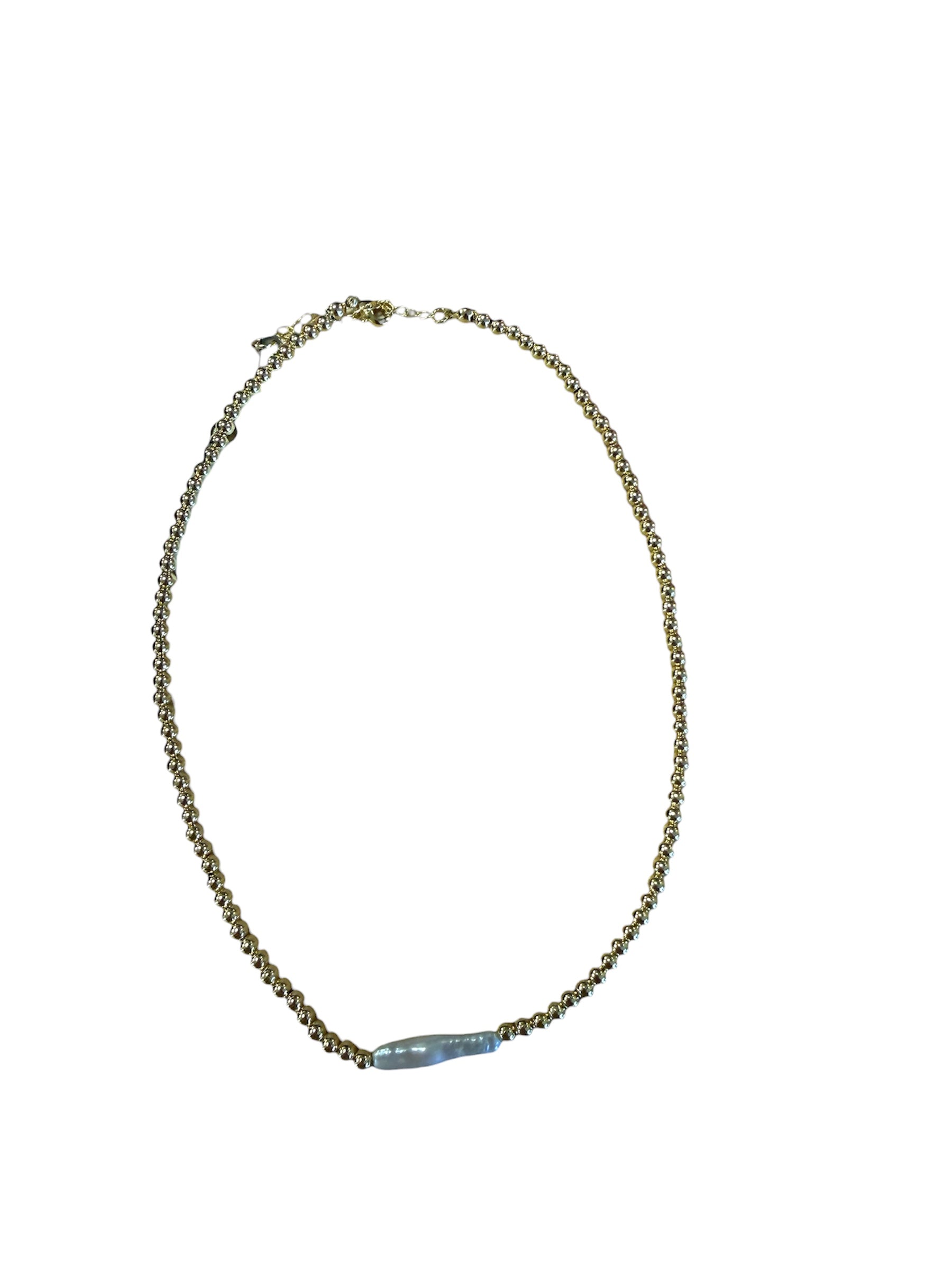 Luxe Pearl Bar Necklace-410 Jewelry-Simply Stylish Boutique-Simply Stylish Boutique | Women’s & Kid’s Fashion | Paducah, KY