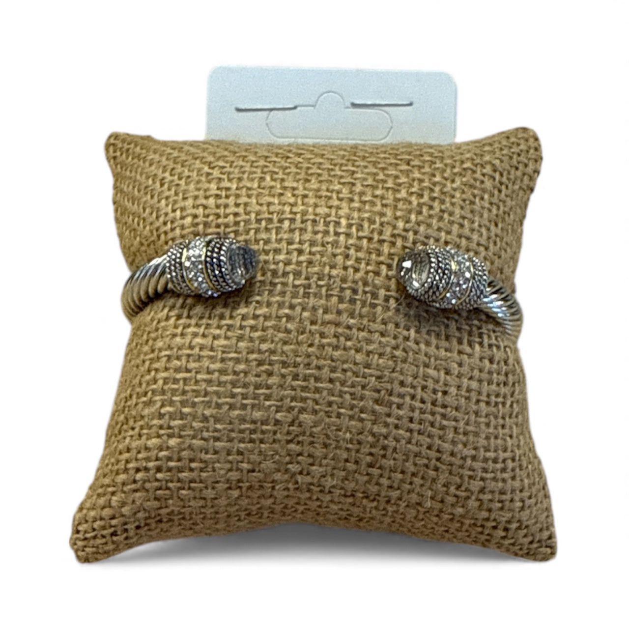 Crystal Cable Cuff-410 Jewelry-Simply Stylish Boutique-Simply Stylish Boutique | Women’s & Kid’s Fashion | Paducah, KY