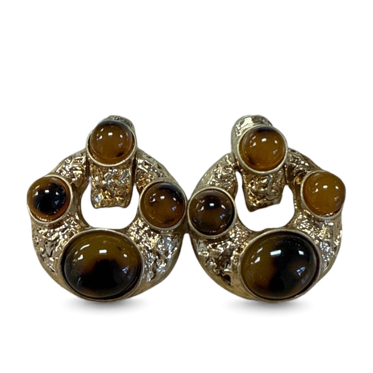 Chunky Stone Textured Earring-410 Jewelry-Simply Stylish Boutique-Simply Stylish Boutique | Women’s & Kid’s Fashion | Paducah, KY