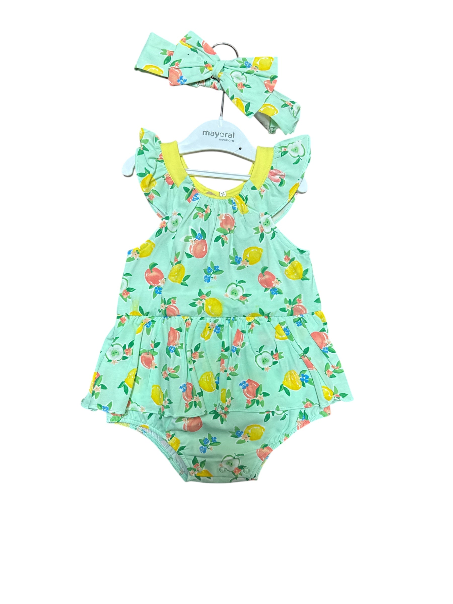 Fruit Romper-520 Baby & Kids Gifts-mayoral-Simply Stylish Boutique | Women’s & Kid’s Fashion | Paducah, KY