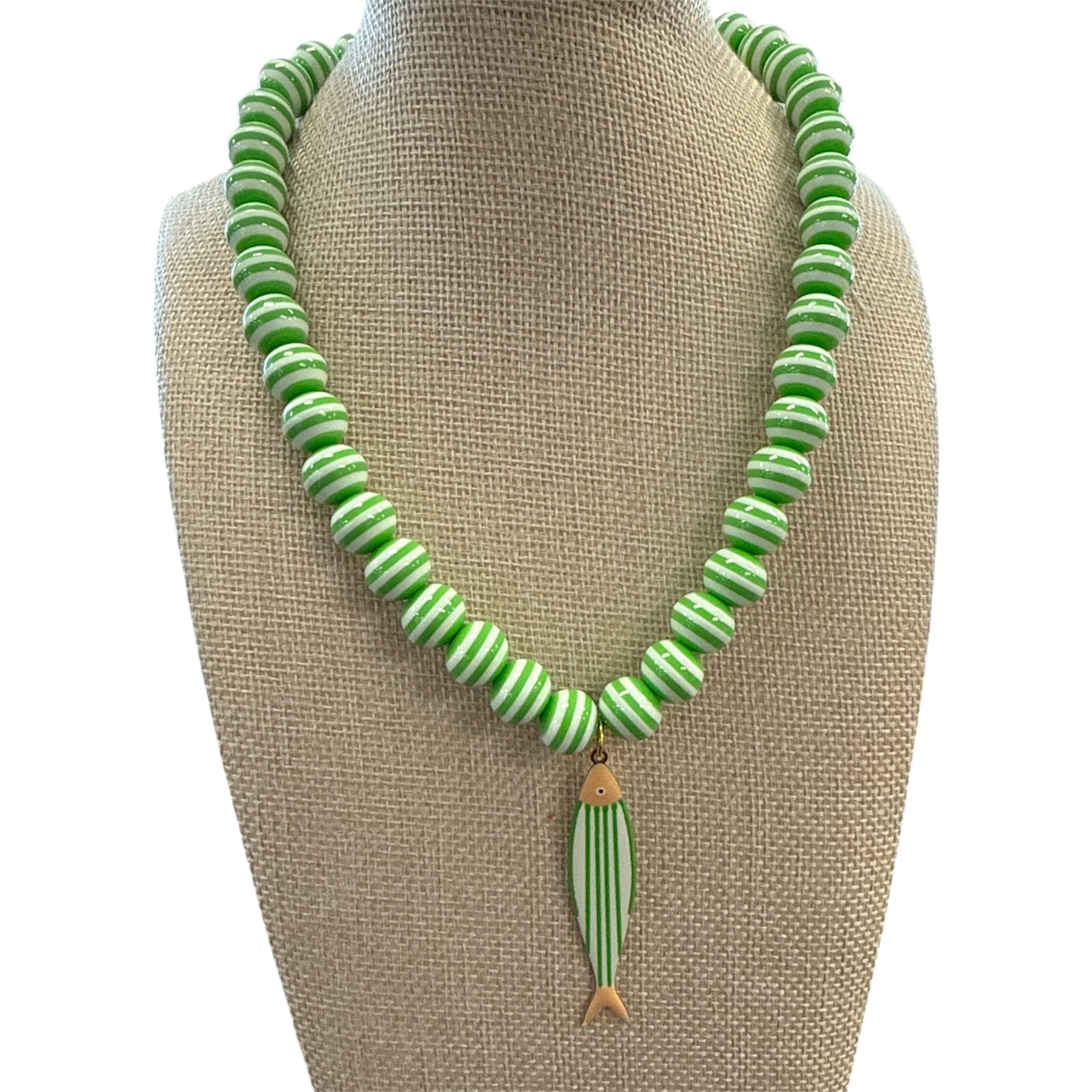 Stripe & Tide Charm Necklace-410 Jewelry-Simply Stylish Boutique-Simply Stylish Boutique | Women’s & Kid’s Fashion | Paducah, KY