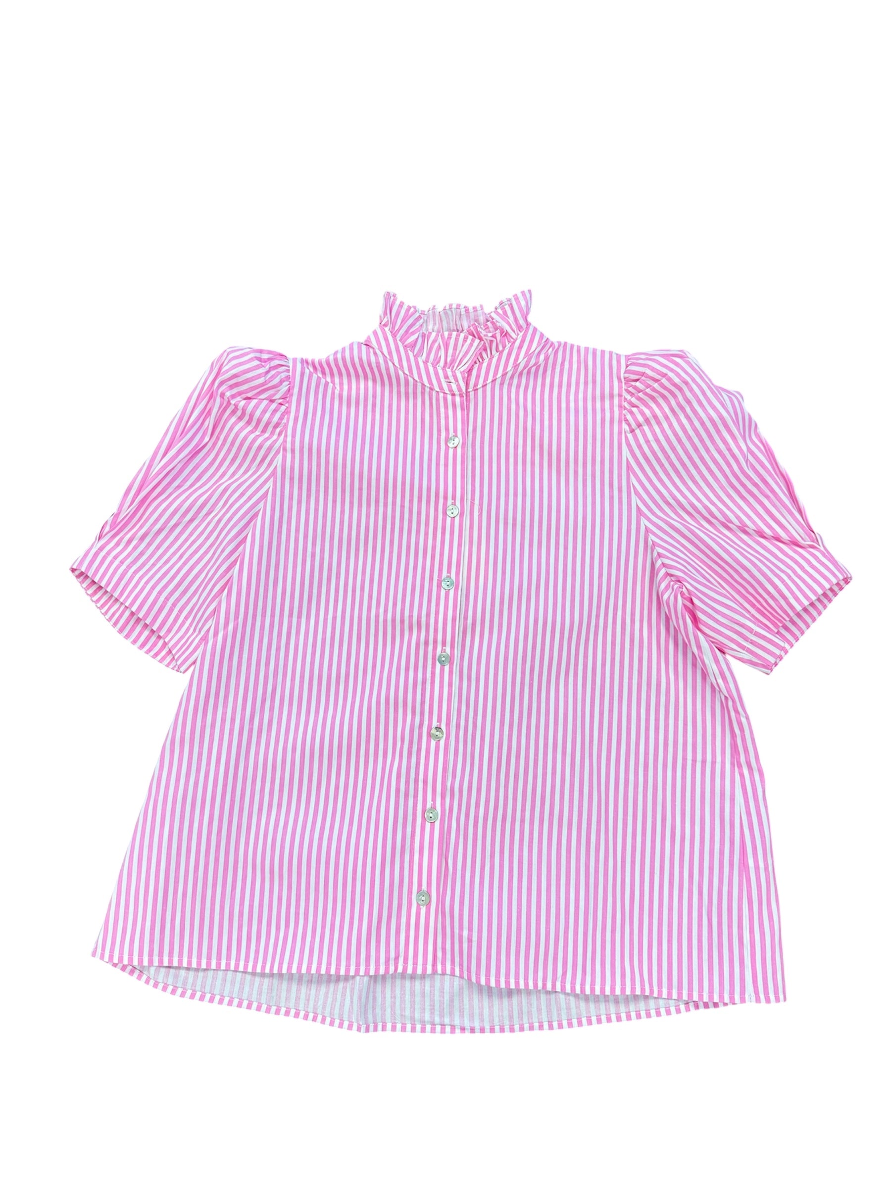Sweet Stripe Top-130 Dressy Tops & Blouses-Simply Stylish Boutique-Simply Stylish Boutique | Women’s & Kid’s Fashion | Paducah, KY
