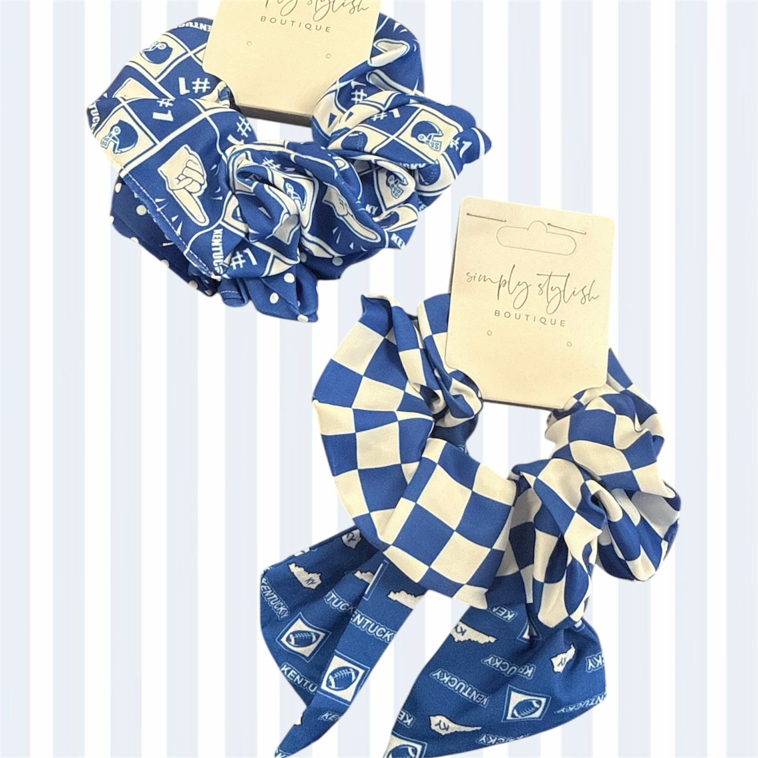 Game Day Scrunchie Set-430 Hats & Hair-Simply Stylish Boutique-Simply Stylish Boutique | Women’s & Kid’s Fashion | Paducah, KY