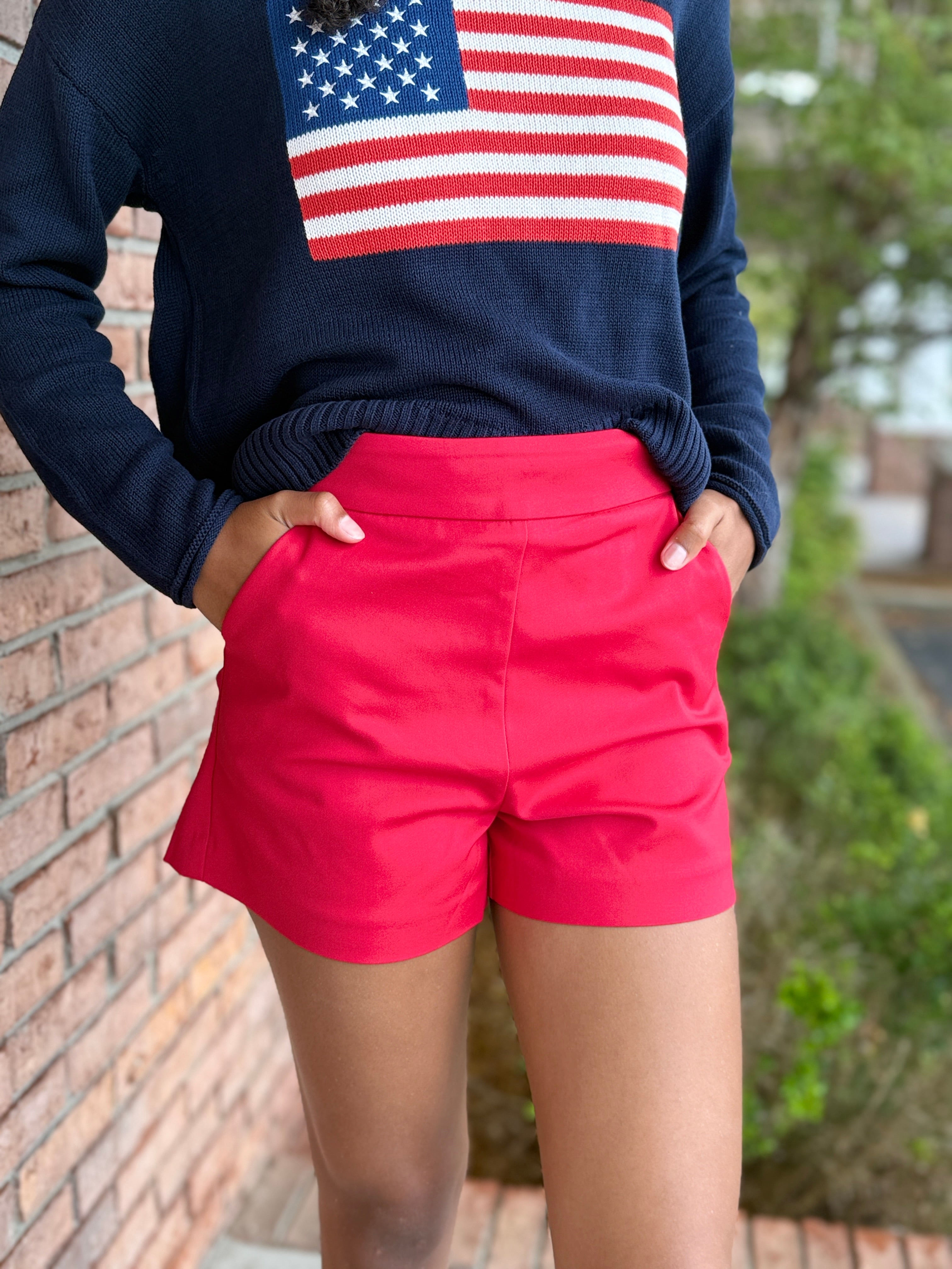 High Waisted Mini Shorts-220 Skirts/Shorts-Simply Stylish Boutique-Simply Stylish Boutique | Women’s & Kid’s Fashion | Paducah, KY