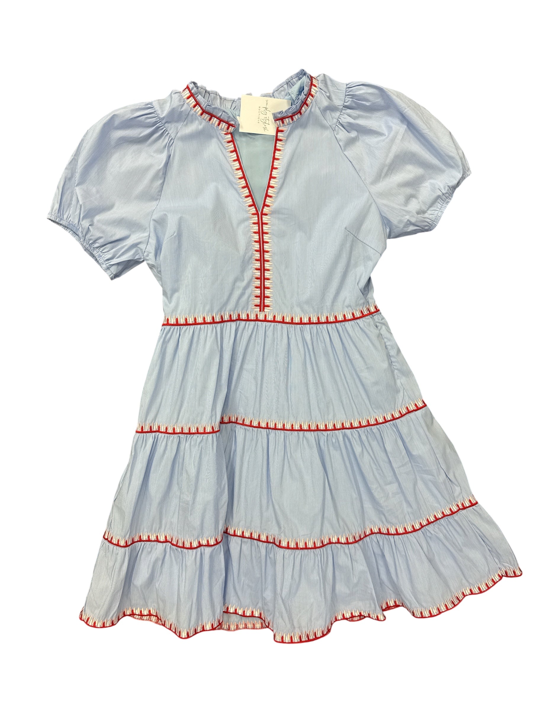 Sweet Americana Dress-310 Dresses-Simply Stylish Boutique-Simply Stylish Boutique | Women’s & Kid’s Fashion | Paducah, KY
