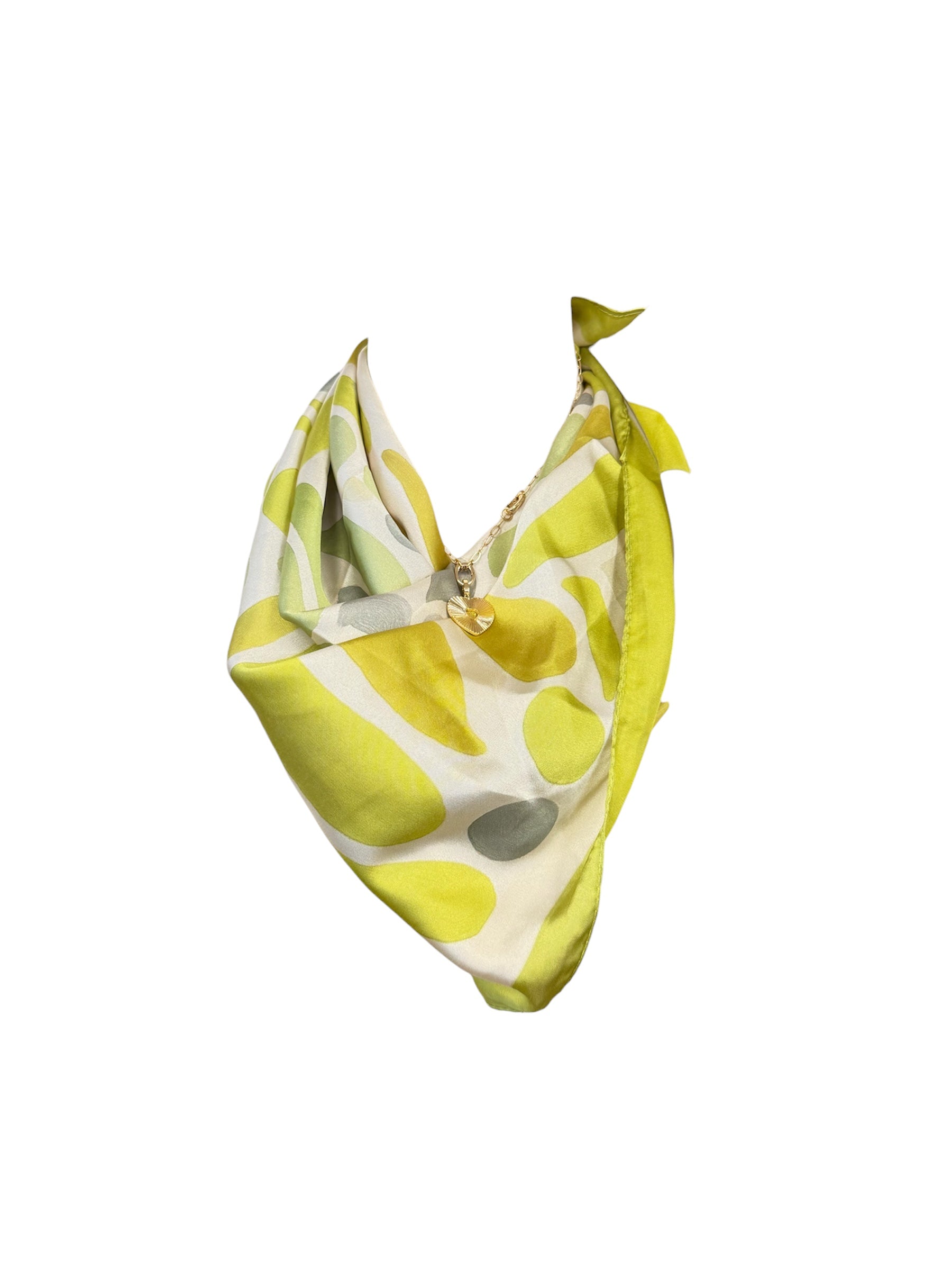 Citrus Cream Abstract Scarf-410 Jewelry-Simply Stylish Boutique-Simply Stylish Boutique | Women’s & Kid’s Fashion | Paducah, KY