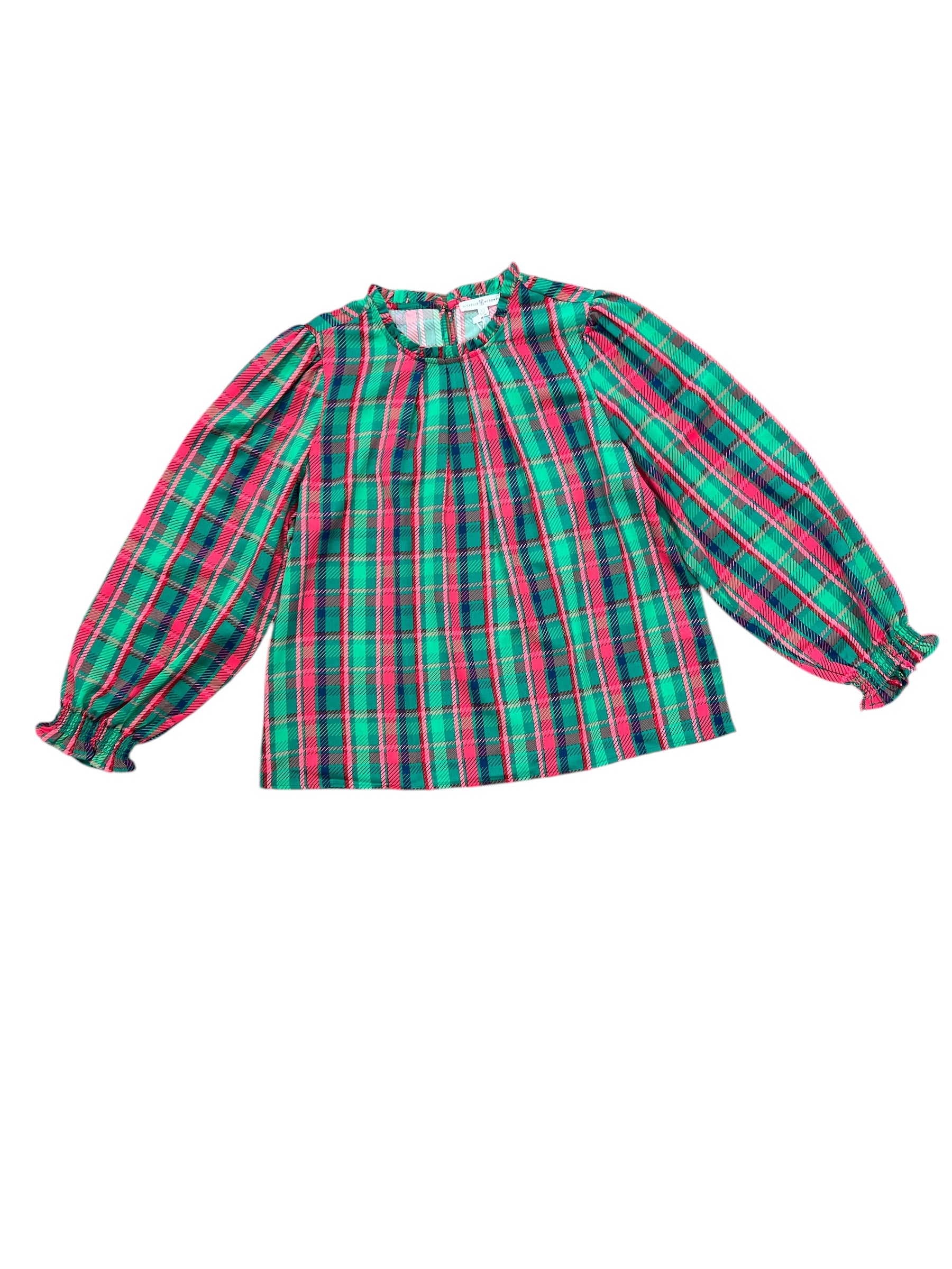 Quinn Plaid About You Top-130 Dressy Tops & Blouses-Simply Stylish boutique-Simply Stylish Boutique | Women’s & Kid’s Fashion | Paducah, KY