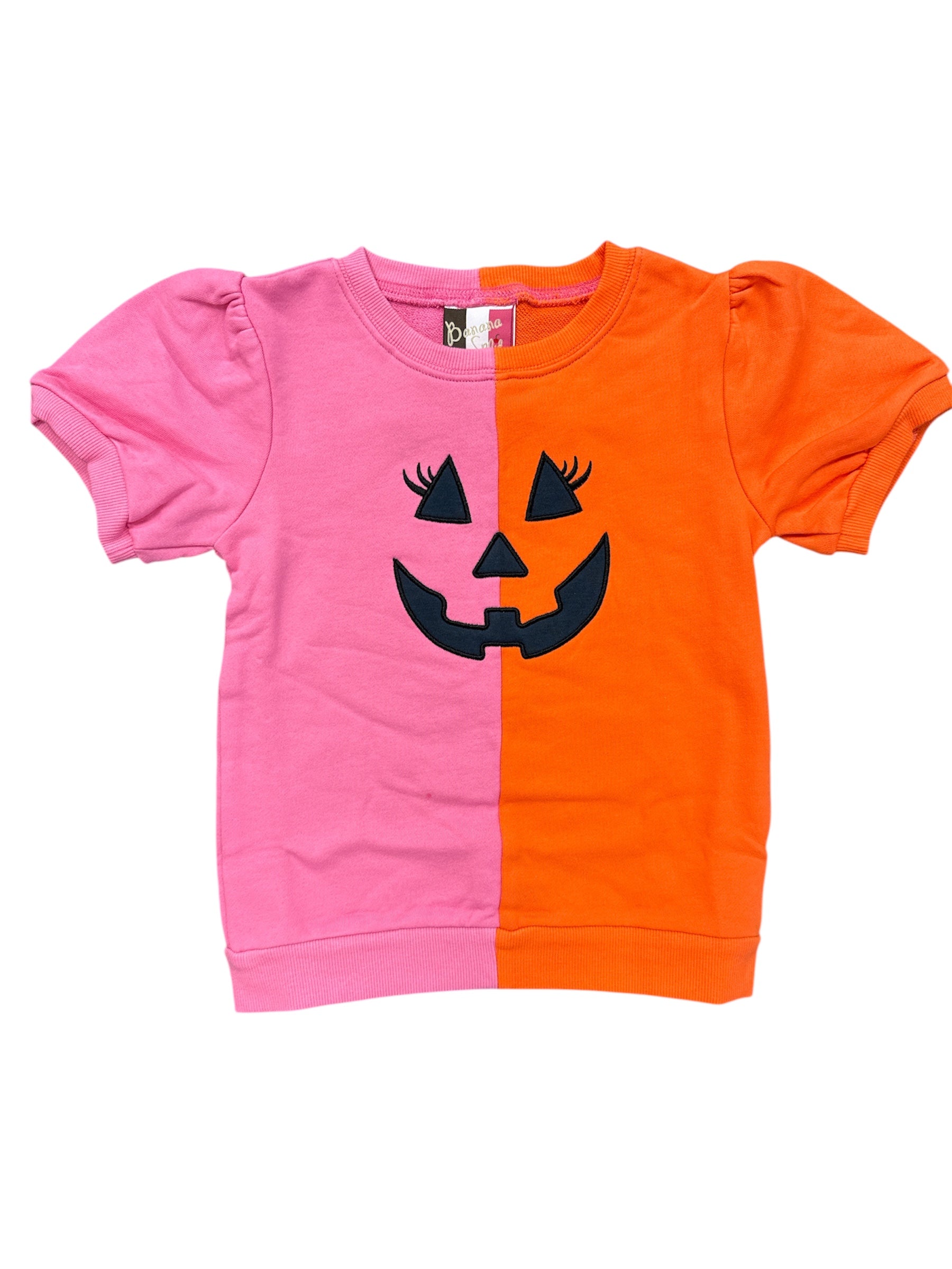 Jack-O-Lantern Girls Sweatshirt-520 Baby & Kids Gifts-Simply Stylish Boutique-Simply Stylish Boutique | Women’s & Kid’s Fashion | Paducah, KY
