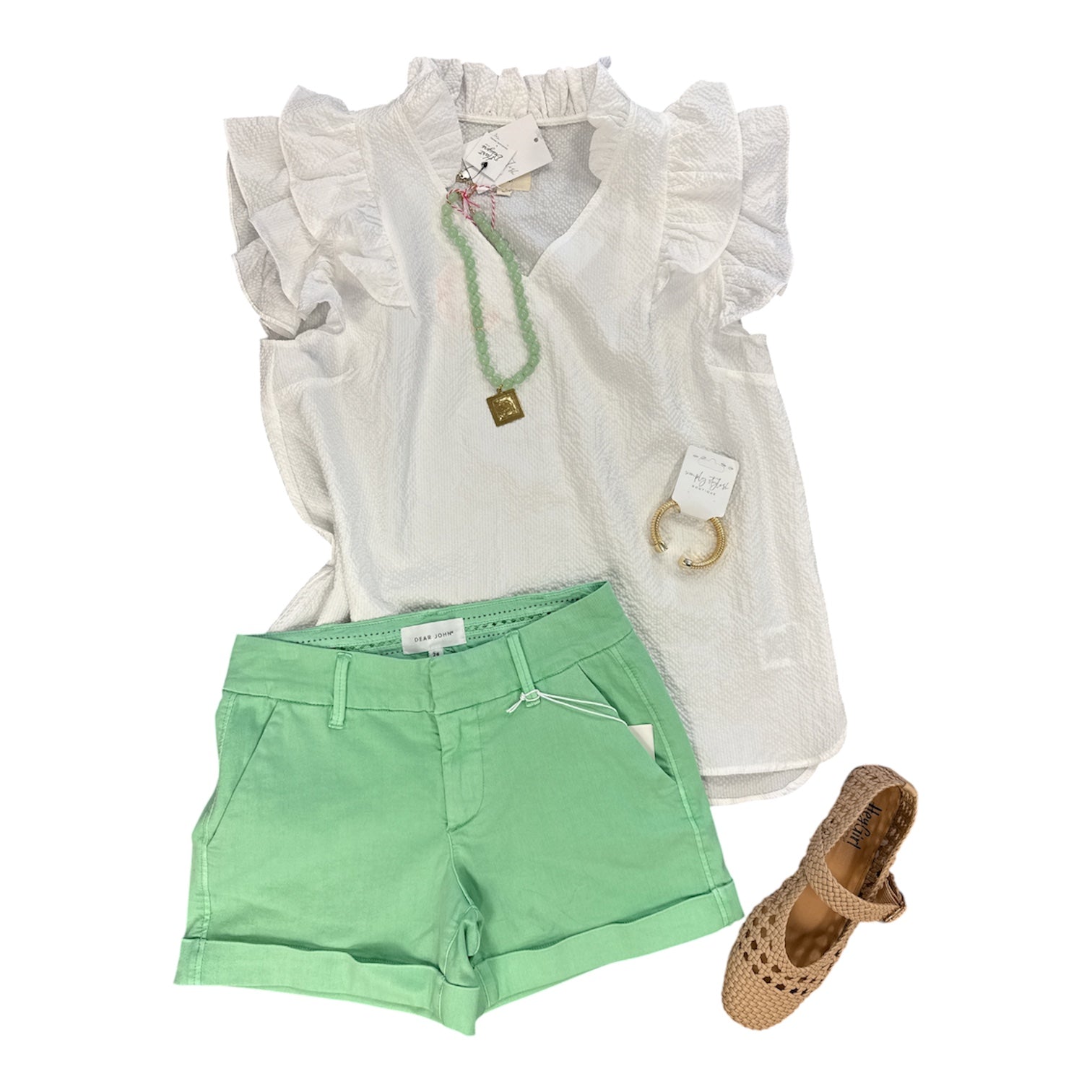 North Hampton Short - Hemlock-220 Skirts/Shorts-Simply Stylish boutique-Simply Stylish Boutique | Women’s & Kid’s Fashion | Paducah, KY
