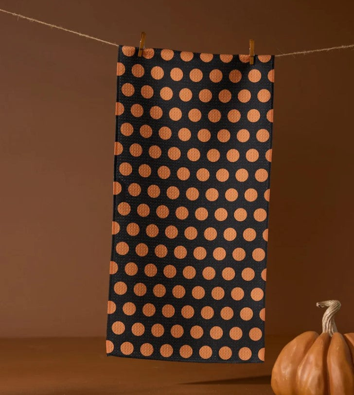 Dot Noir Bar Towel-510 General Gifts-Simply Stylish Boutique-Simply Stylish Boutique | Women’s & Kid’s Fashion | Paducah, KY