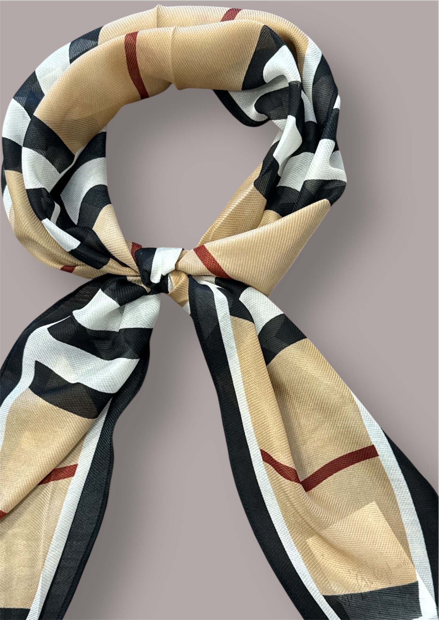 Luxe Striped Scarf-430 Hats & Hair-Simply Stylish boutique-Simply Stylish Boutique | Women’s & Kid’s Fashion | Paducah, KY