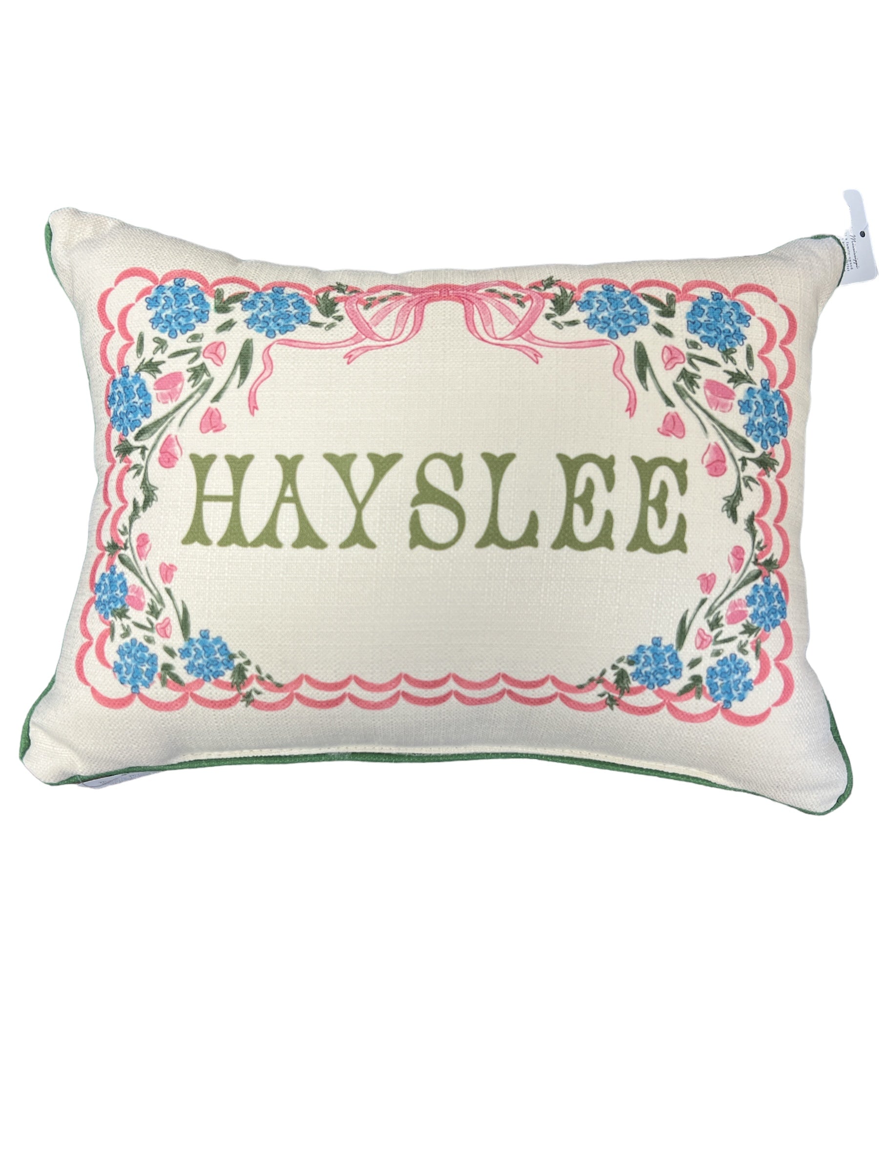 Fishtail Girl Name Pillow-510 General Gifts-Little Birdie-Simply Stylish Boutique | Women’s & Kid’s Fashion | Paducah, KY