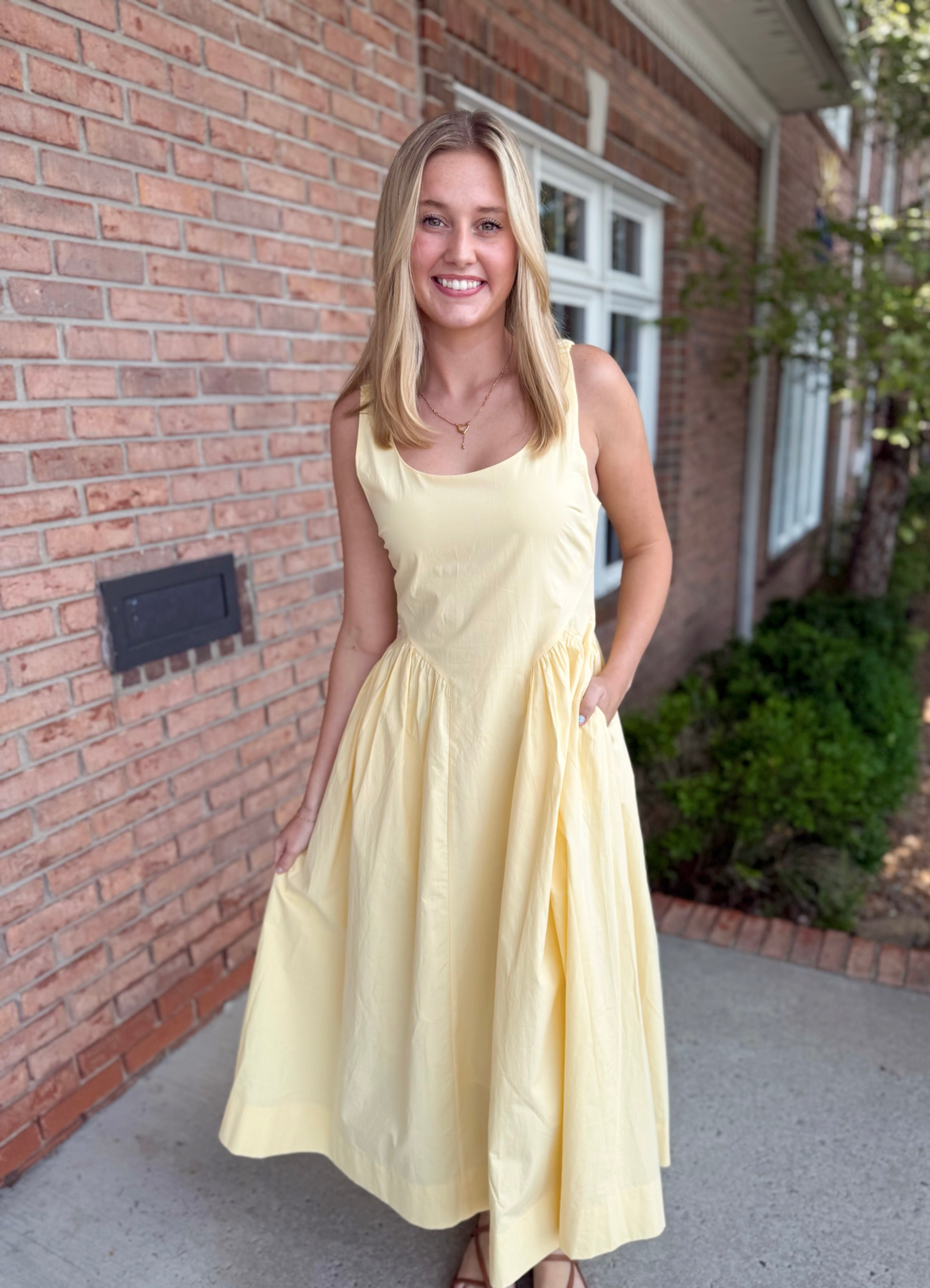 Golden Hour Midi Dress