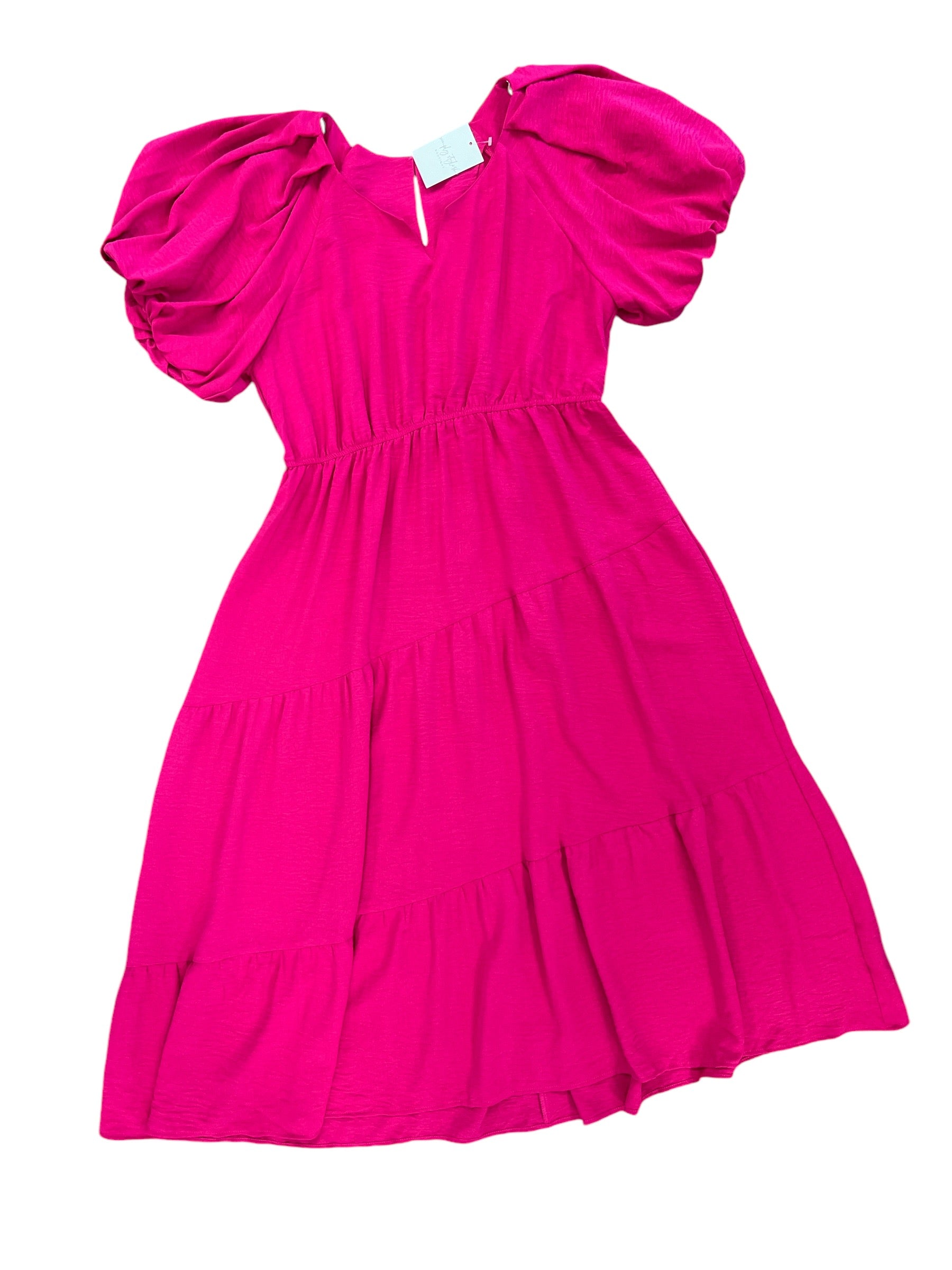 Pretty in Pink Dress-310 Dresses-Umgee-Simply Stylish Boutique | Women’s & Kid’s Fashion | Paducah, KY