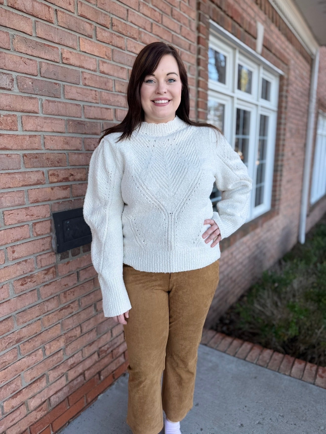 Aliza Sweater-140 Sweaters, Cardigans & Sweatshirts-Simply Stylish Boutique-Simply Stylish Boutique | Women’s & Kid’s Fashion | Paducah, KY