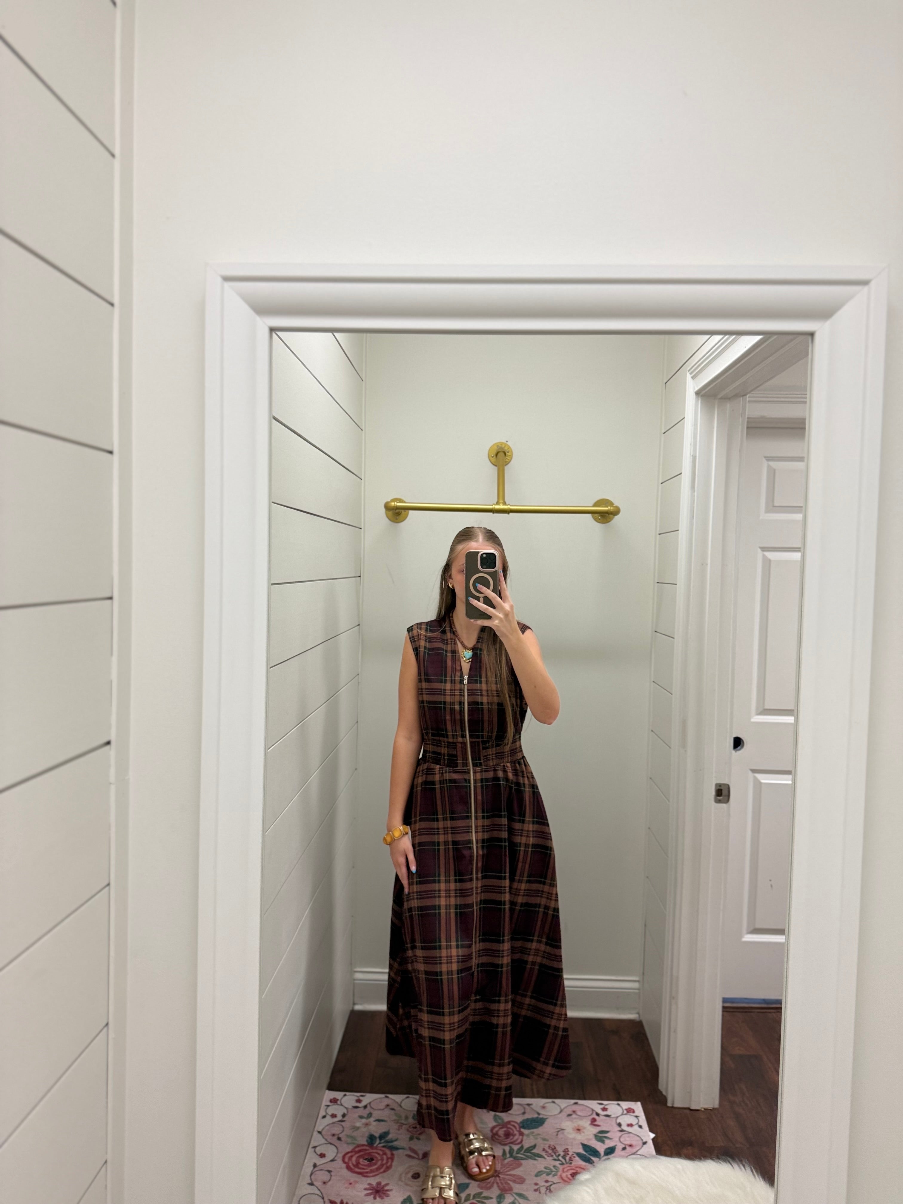 Harper Plaid Dress