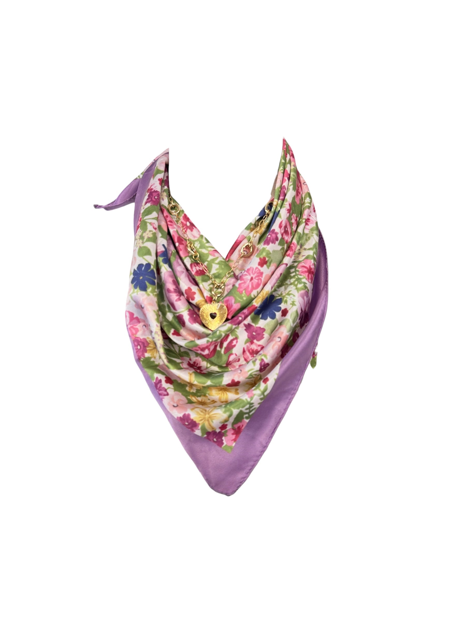 Violet Bloom Floral Scarf-410 Jewelry-Simply Stylish Boutique-Simply Stylish Boutique | Women’s & Kid’s Fashion | Paducah, KY