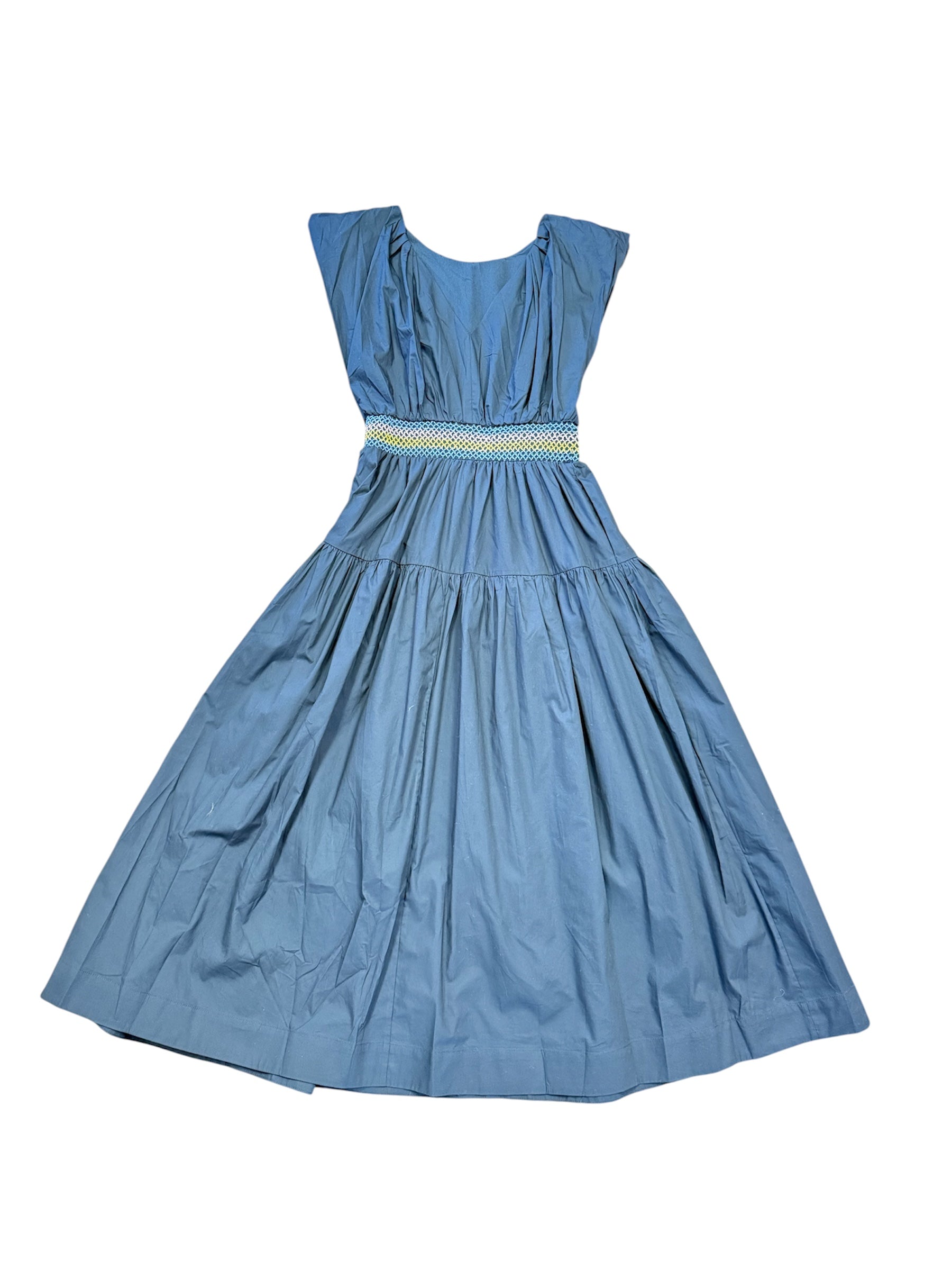 Stitched Charm Midi Dress-310 Dresses-Simply Stylish Boutique-Simply Stylish Boutique | Women’s & Kid’s Fashion | Paducah, KY