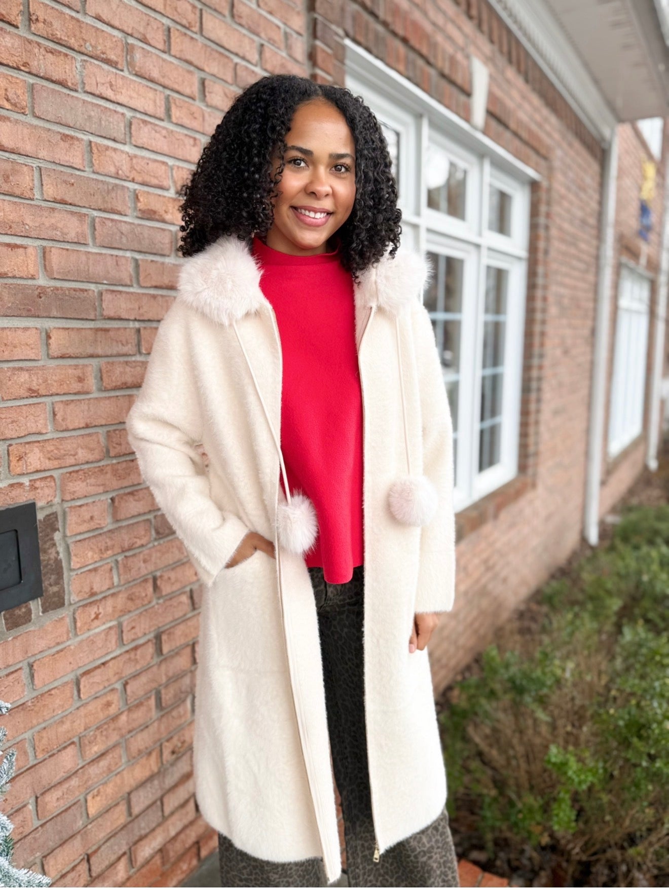Suraya Knitted Coat-150 Jackets, Blazers, & Outerwear-Simply Stylish Boutique-Simply Stylish Boutique | Women’s & Kid’s Fashion | Paducah, KY