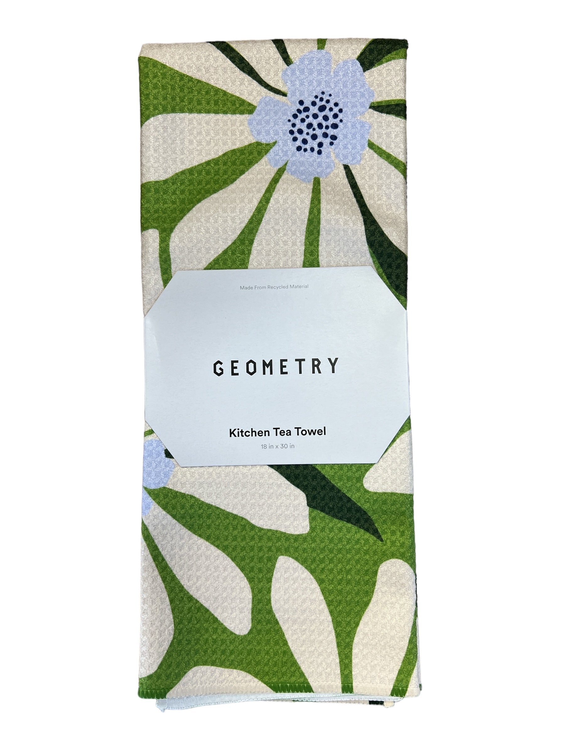 Green Floral Tea Towel-510 General Gifts-Geometry-Simply Stylish Boutique | Women’s & Kid’s Fashion | Paducah, KY