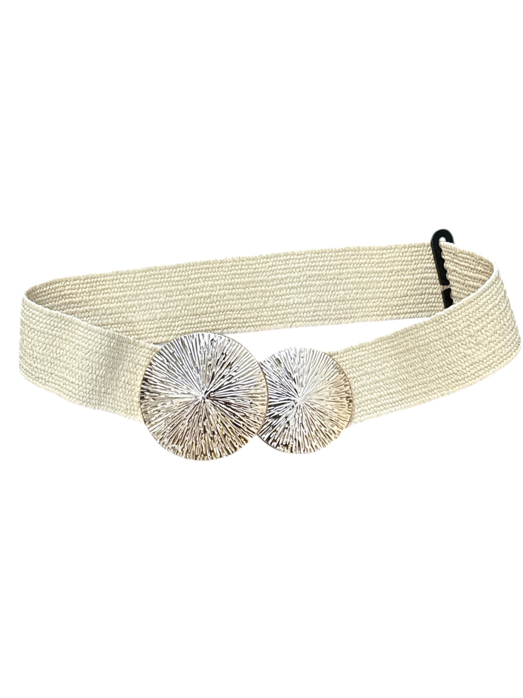 Double Disk Straw Belt-420 Bags & Totes-Simply Stylish Boutique-Simply Stylish Boutique | Women’s & Kid’s Fashion | Paducah, KY