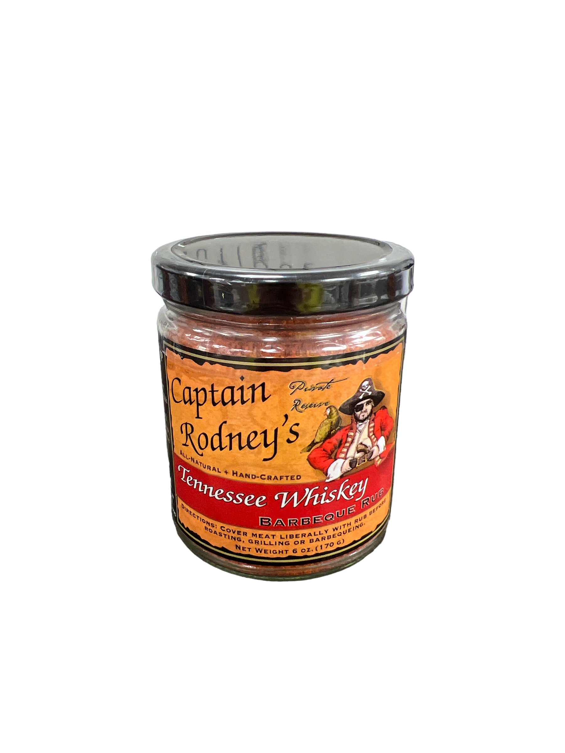 Captain Rodney's Tennessee Whiskey BBQ Rub-510 General Gifts-Simply Stylish Boutique-Simply Stylish Boutique | Women’s & Kid’s Fashion | Paducah, KY