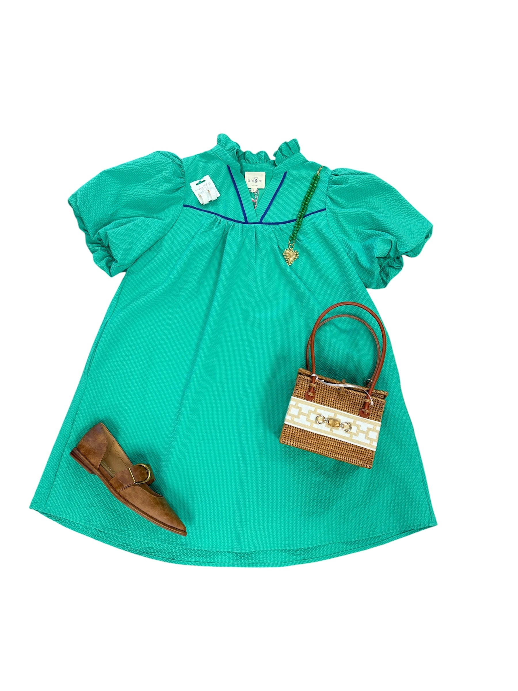 Emerald Picnic Dress