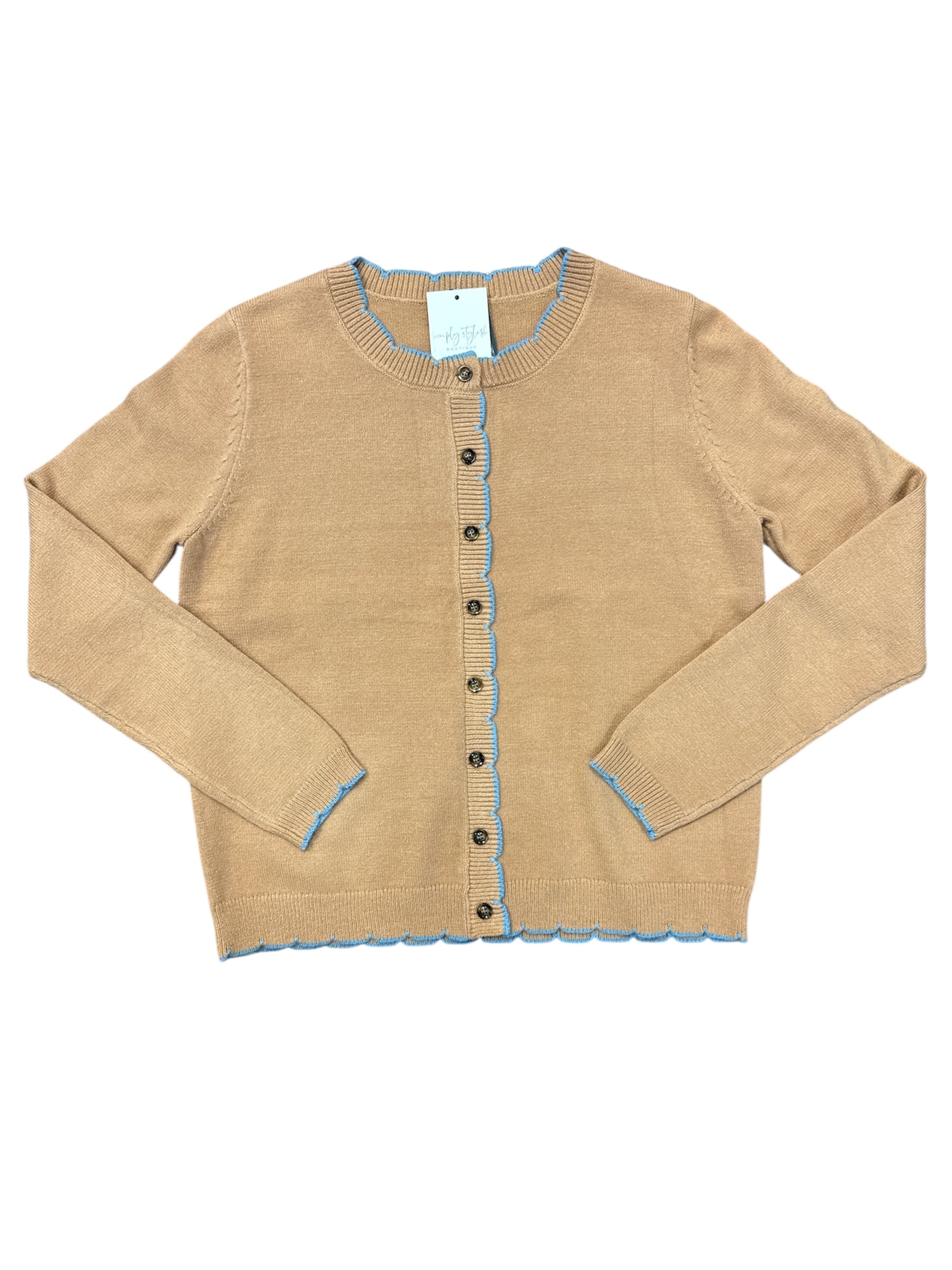 Coastal Charm Cardigan-140 Sweaters, Cardigans & Sweatshirts-Simply Stylish Boutique-Simply Stylish Boutique | Women’s & Kid’s Fashion | Paducah, KY